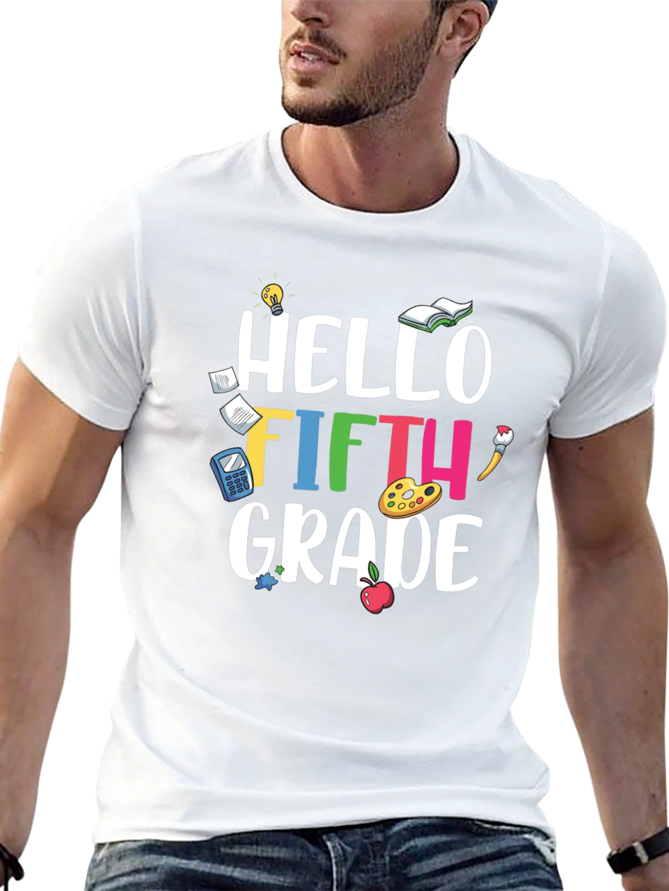 Hello Fifth Grade Teacher T-Shirt