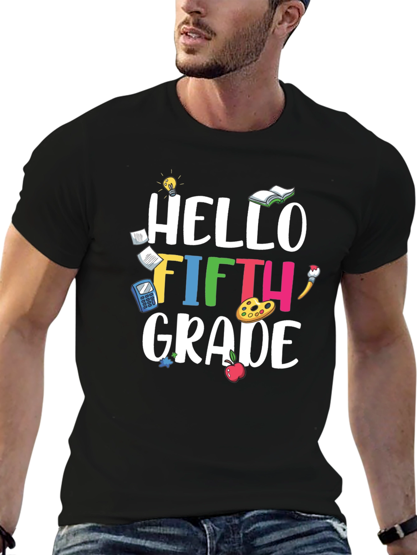 Hello Fifth Grade Teacher T-Shirt