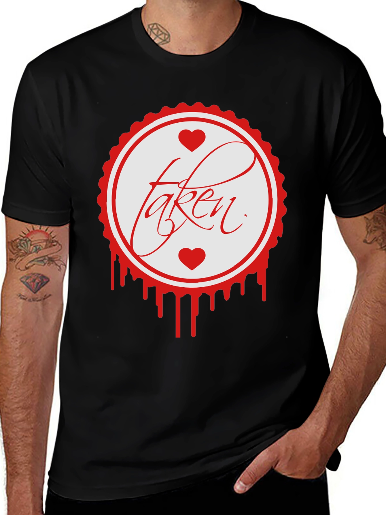Taken T-Shirt - Romantic Graphic Tee
