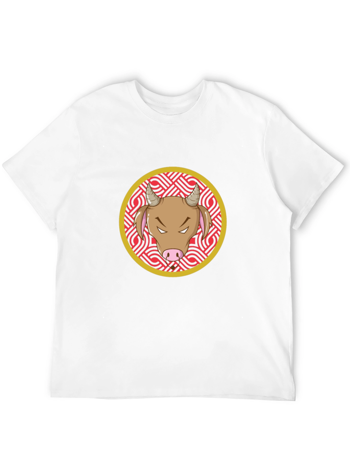 Bull Graphic Black T-Shirt