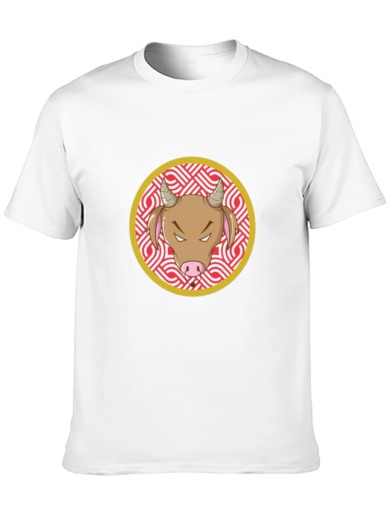 Bull Graphic Black T-Shirt