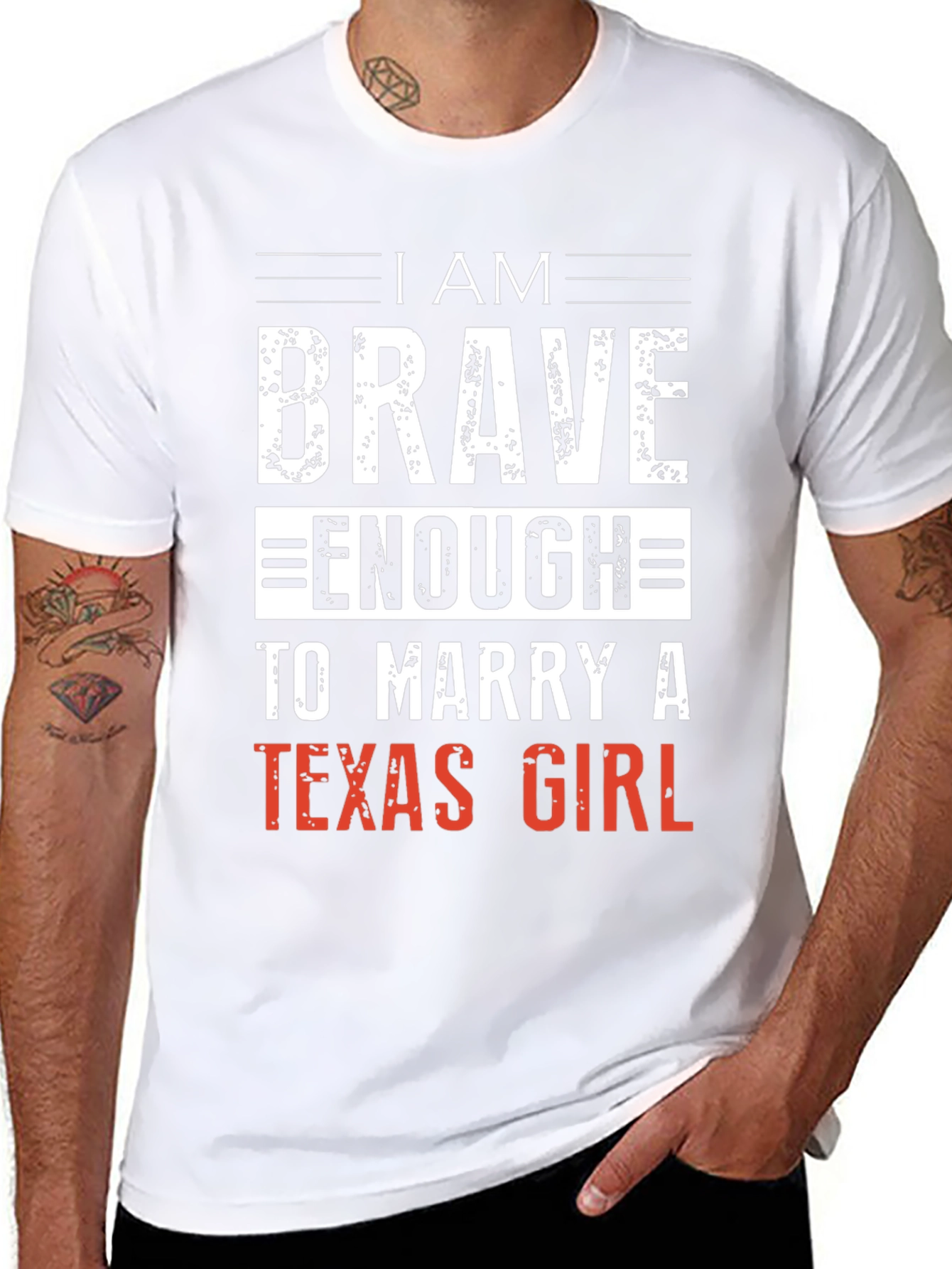 Brave Enough Texas Girl T-Shirt