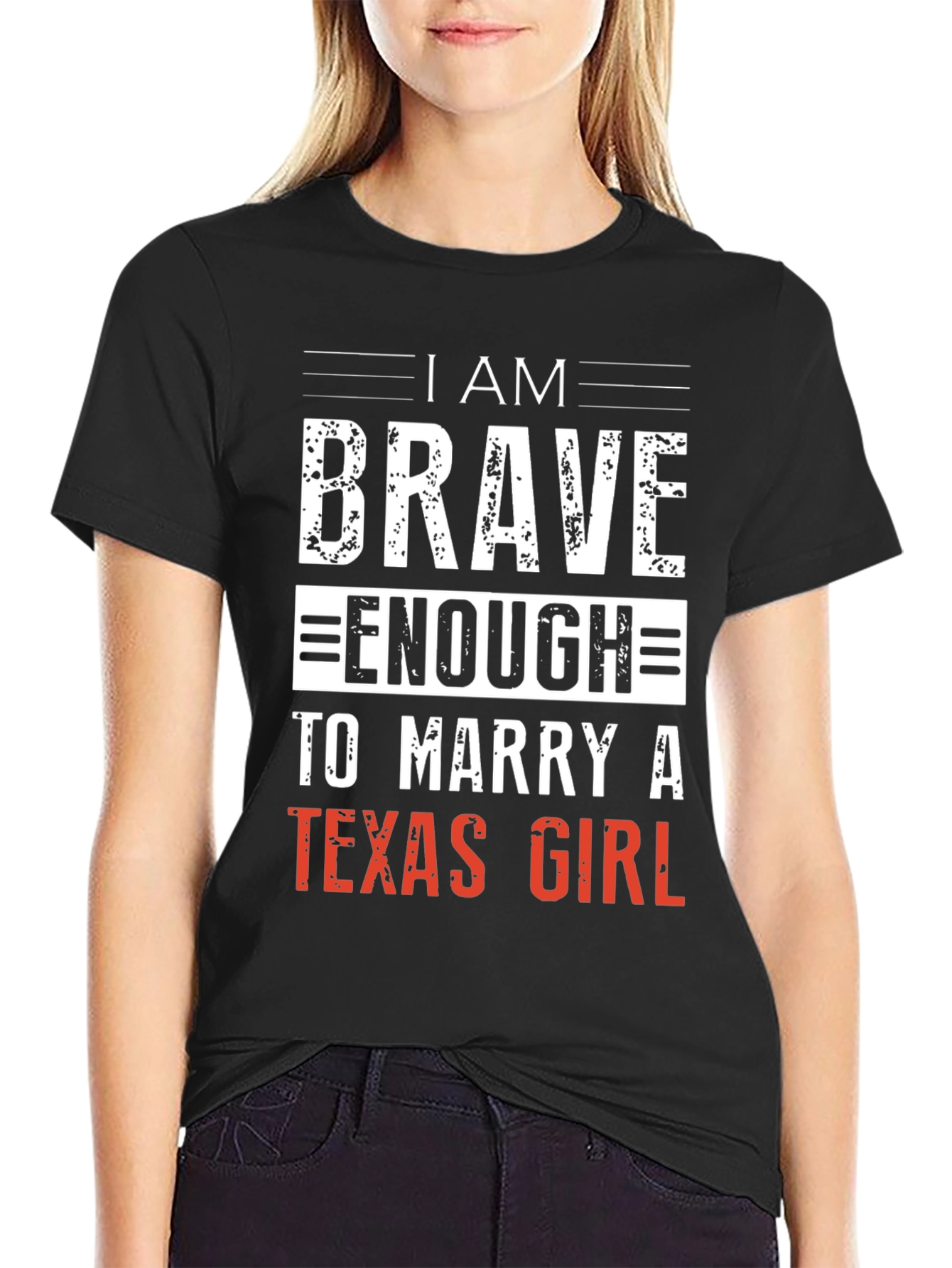 Brave Enough Texas Girl T-Shirt