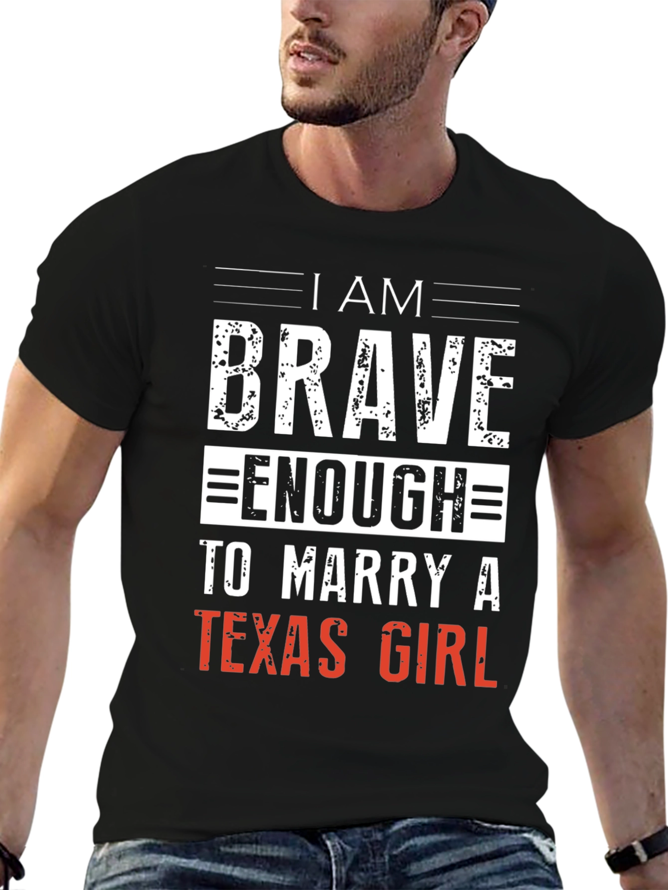 Brave Enough Texas Girl T-Shirt