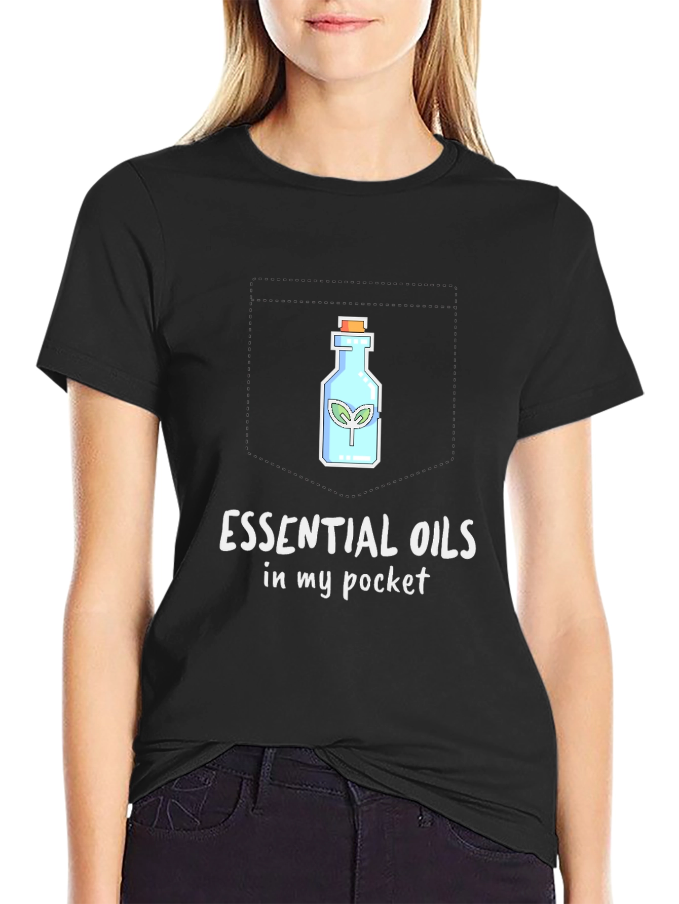 Essential Oils Graphic T-Shirt