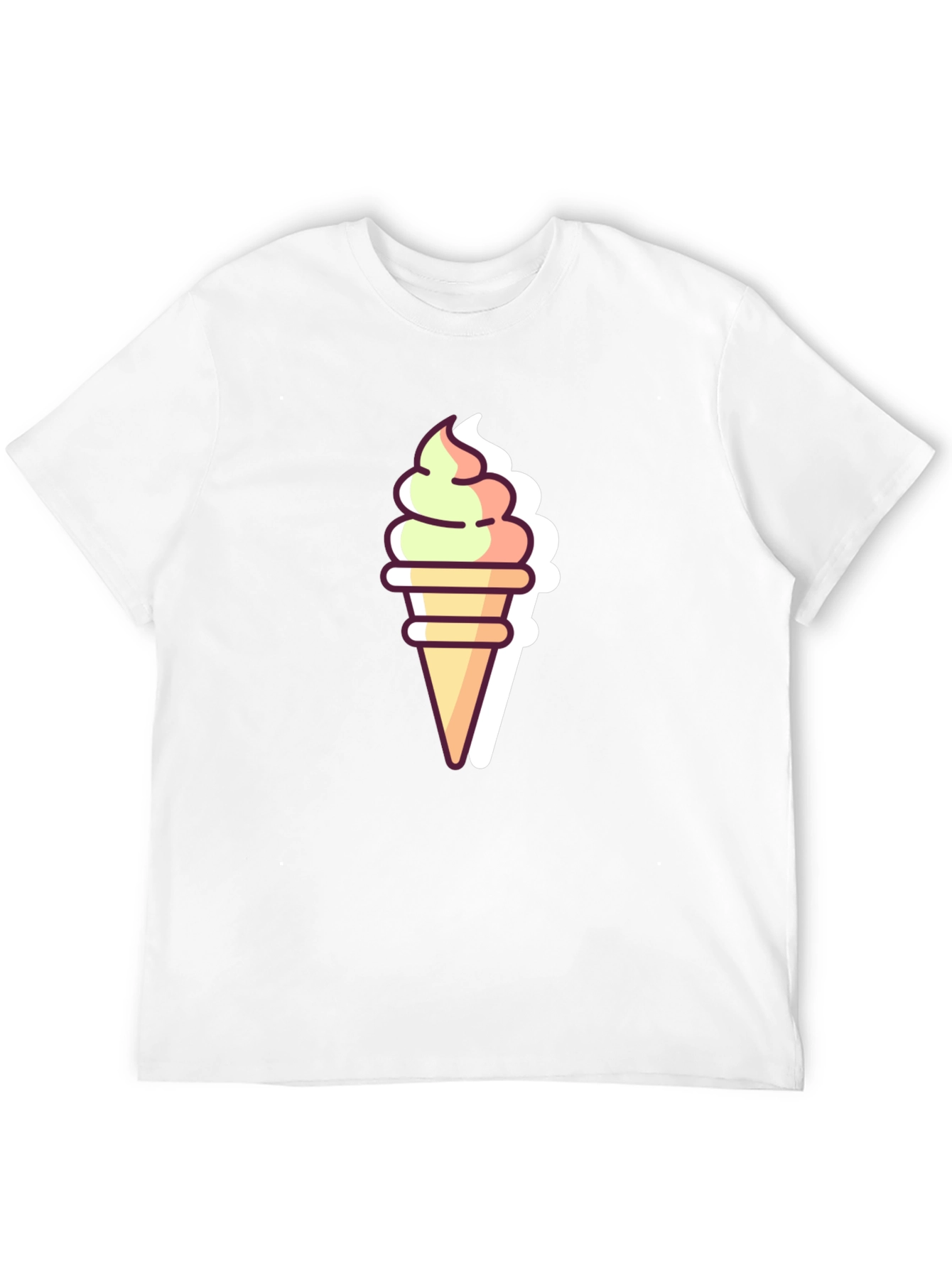 Ice Cream Cone Graphic Tee