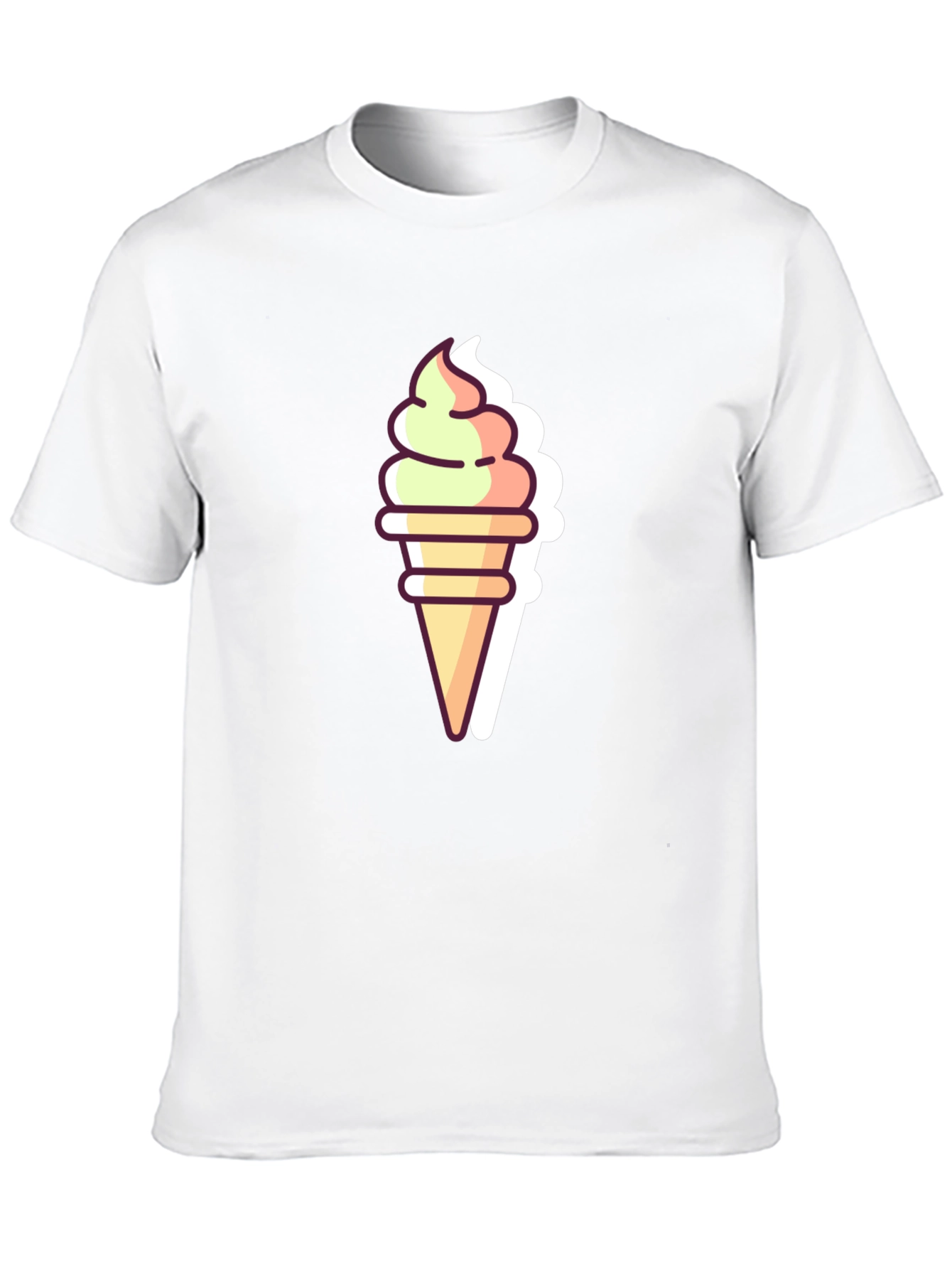 Ice Cream Cone Graphic Tee