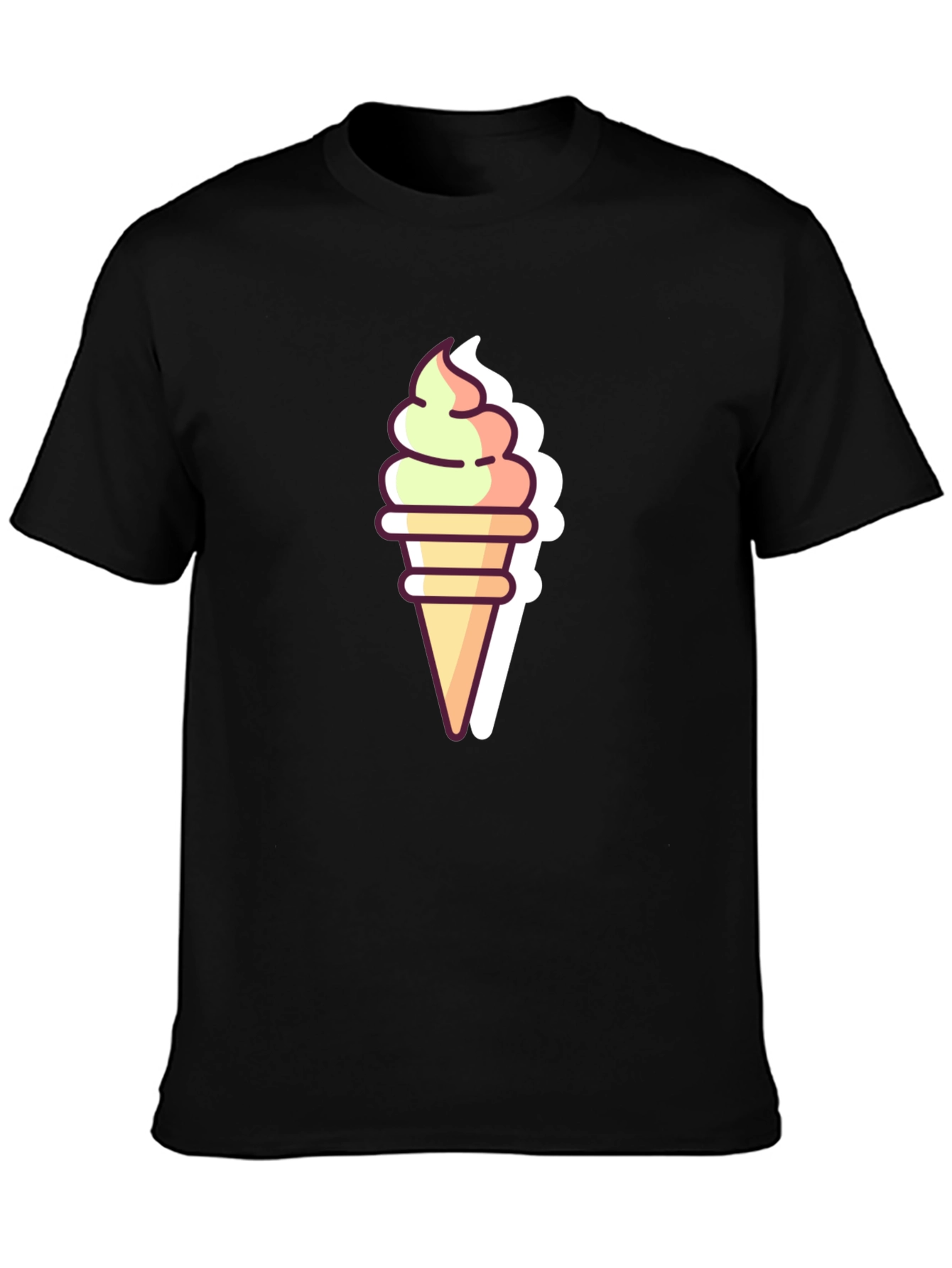 Ice Cream Cone Graphic Tee