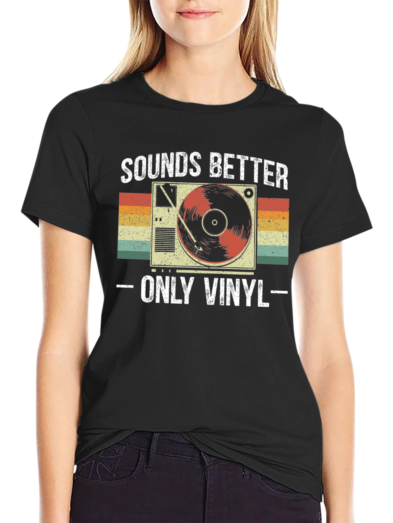 Sounds Better Only Vinyl T-Shirt