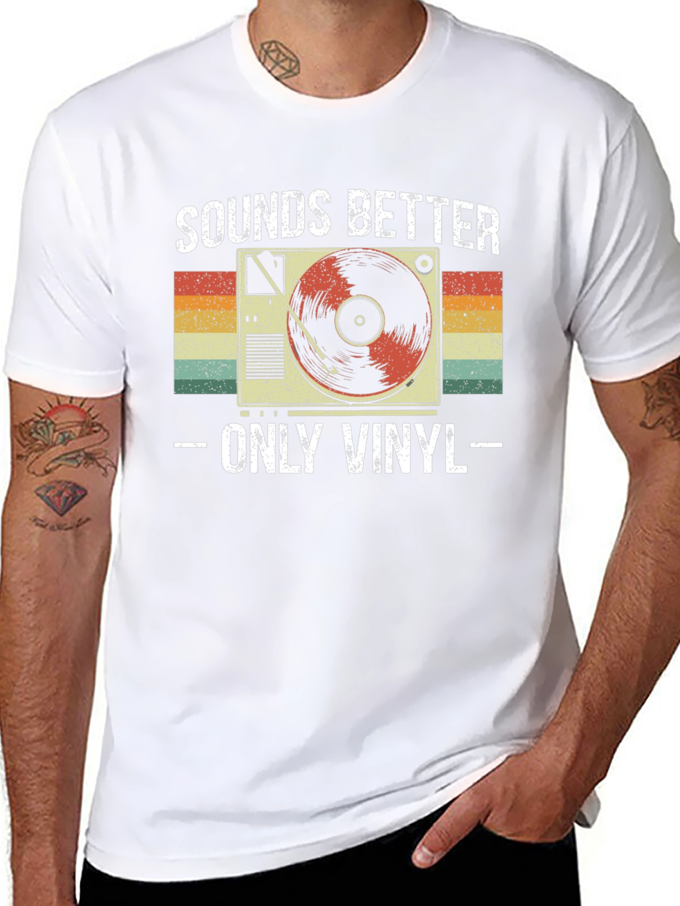 Sounds Better Only Vinyl T-Shirt