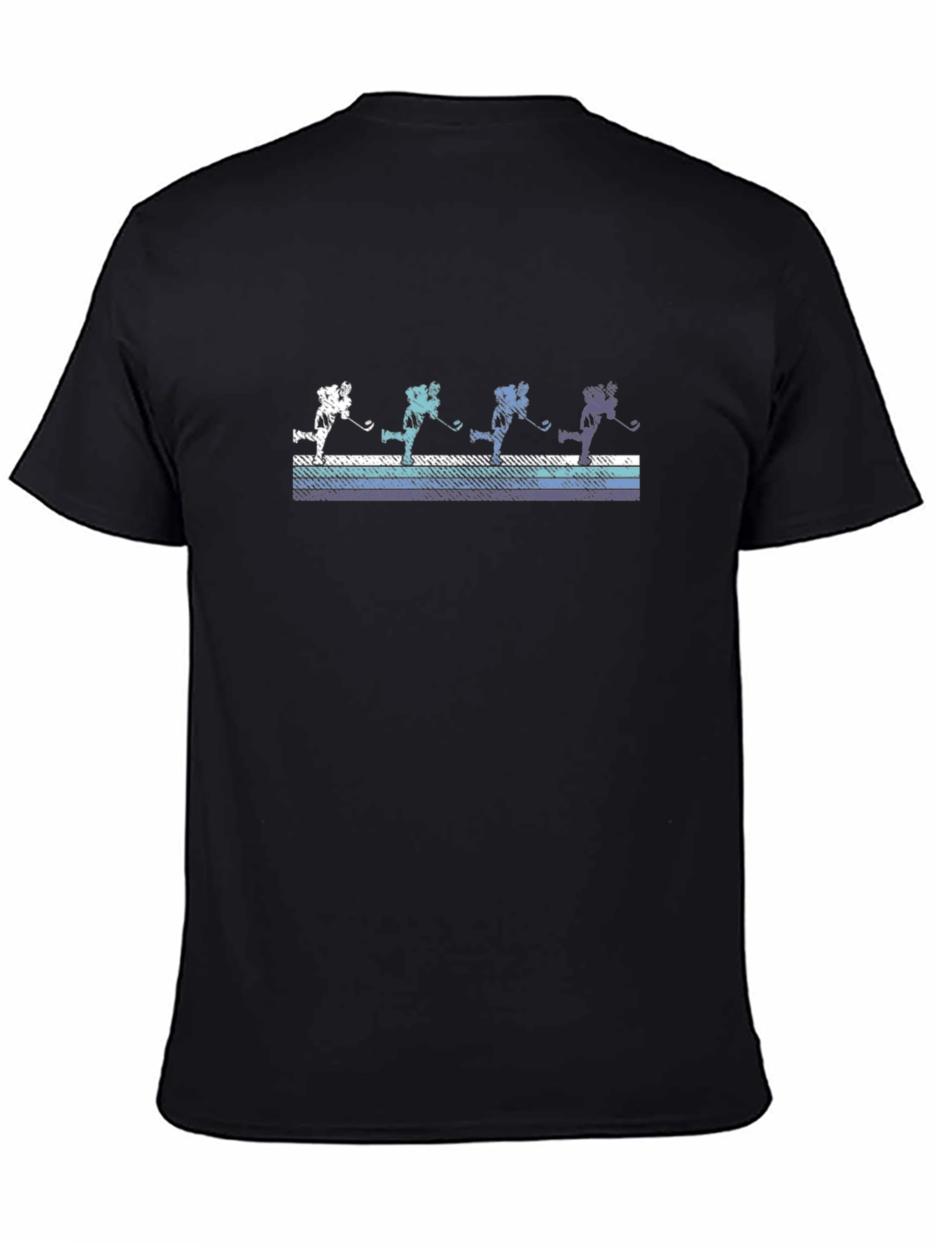 Retro Hockey Player T-Shirt