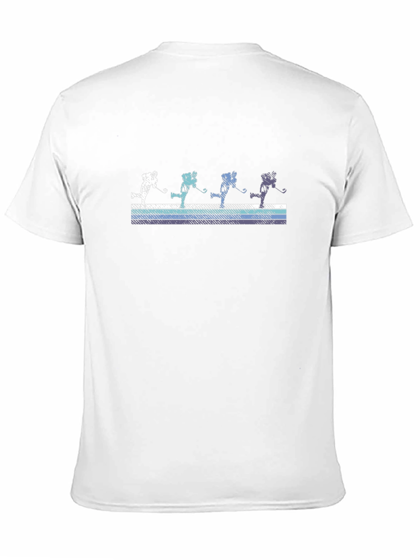 Retro Hockey Player T-Shirt
