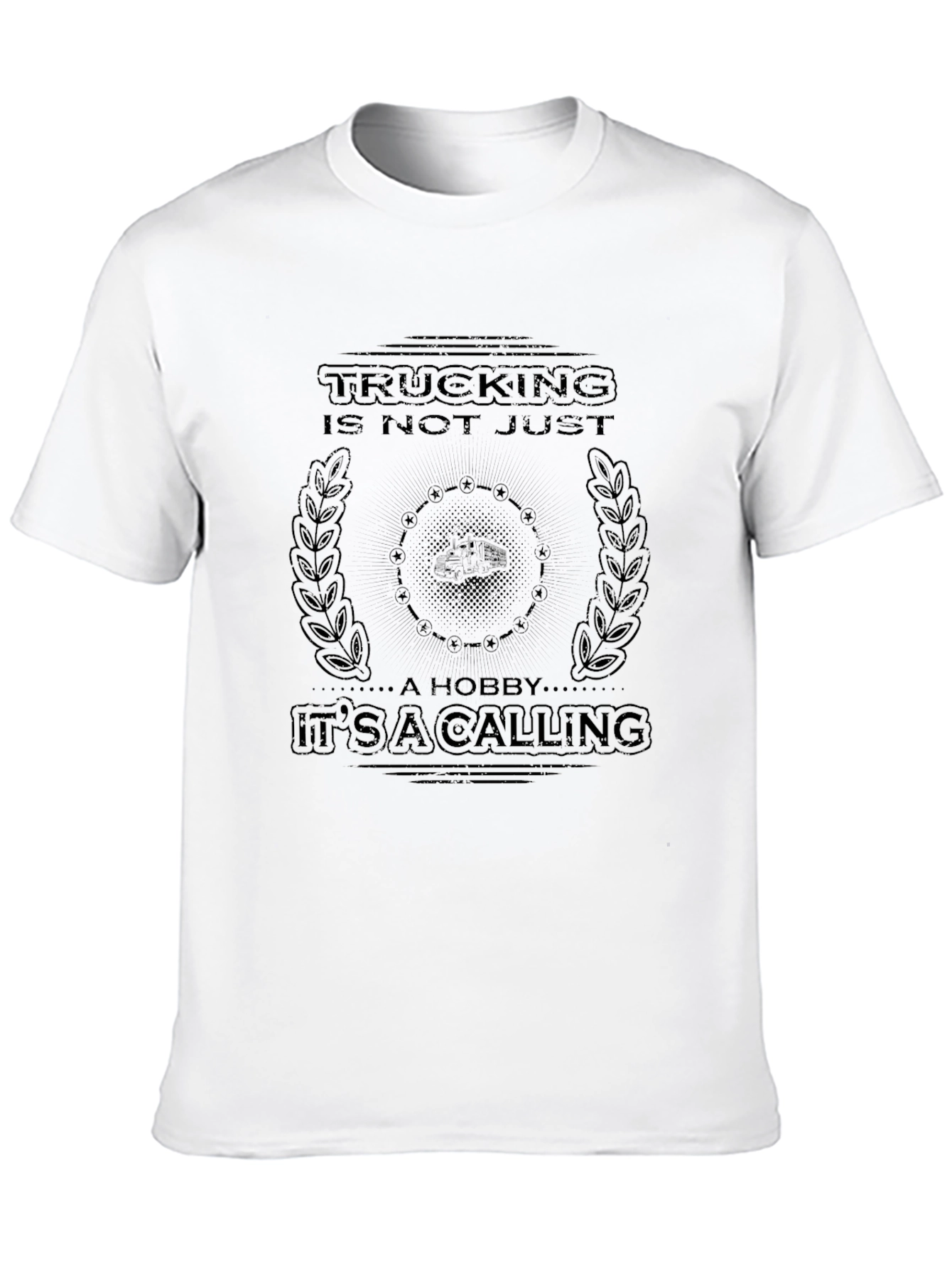 Trucking is a Calling T-Shirt - Black Graphic Tee