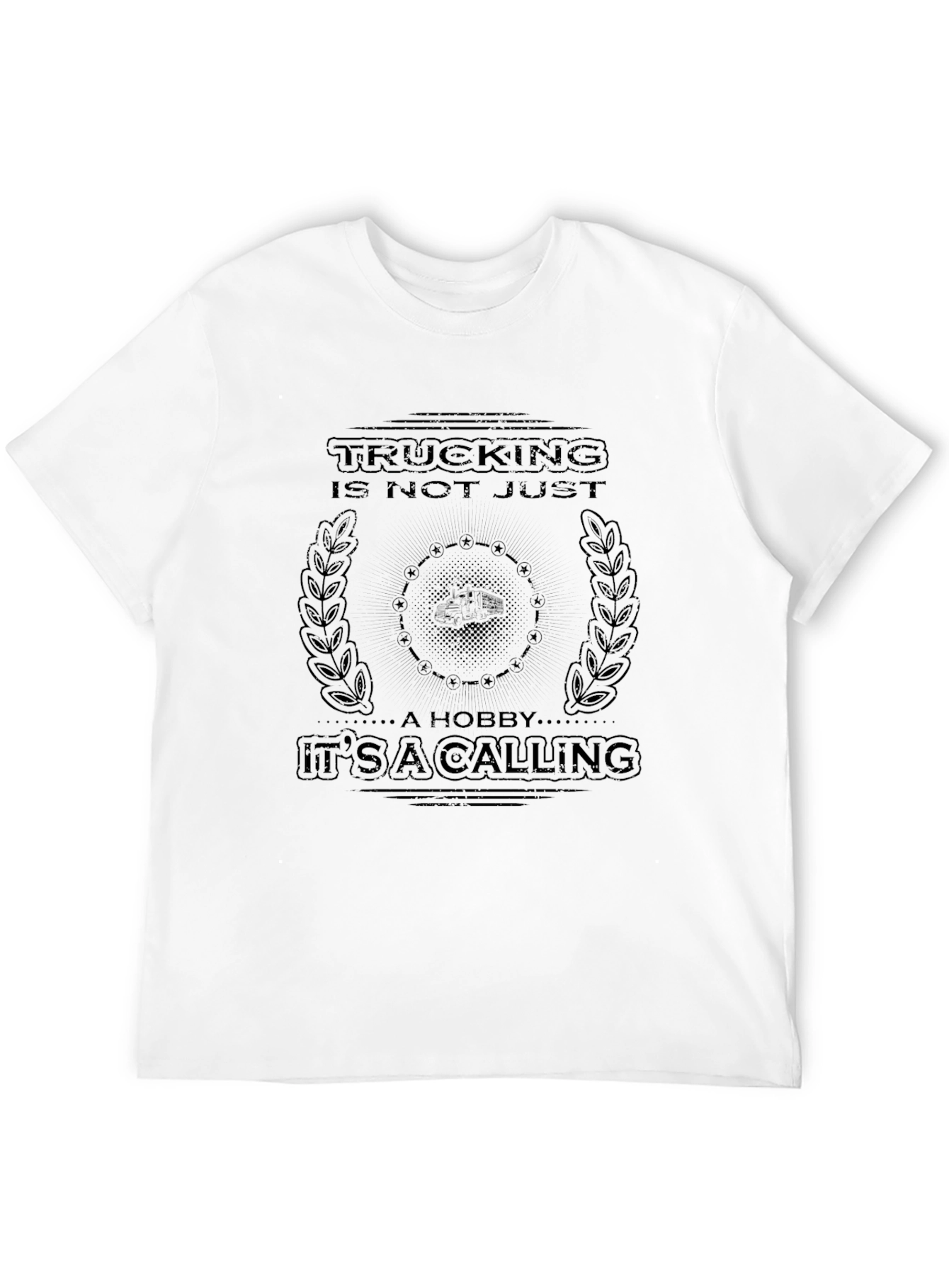 Trucking is a Calling T-Shirt - Black Graphic Tee