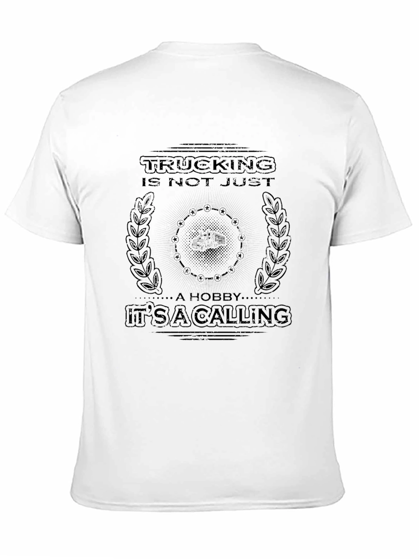 Trucking is a Calling T-Shirt - Black Graphic Tee