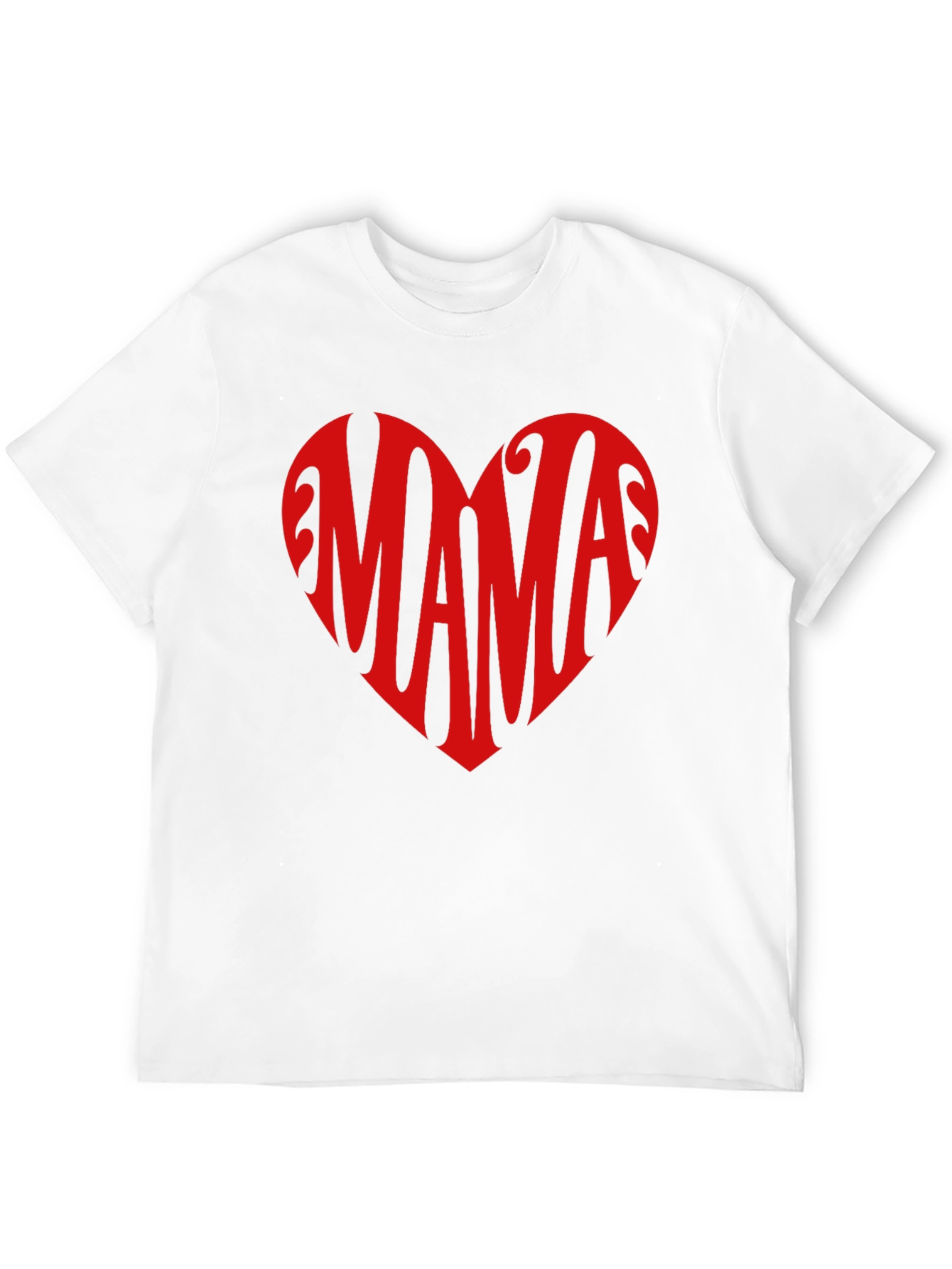 Mama Heart Graphic Tee - Perfect Mothers Day Gift