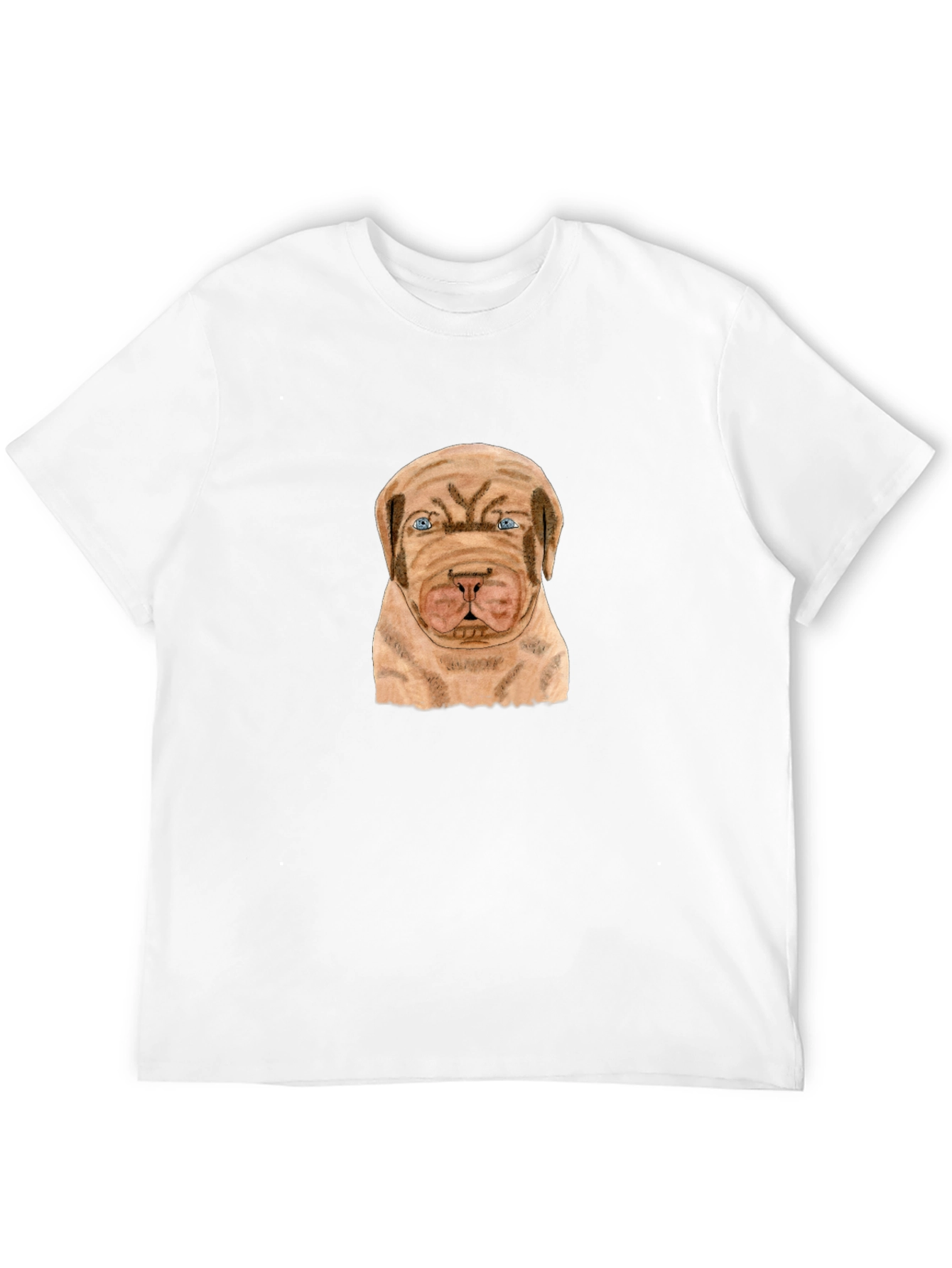 Dog Graphic T-Shirt - Casual Black Tee