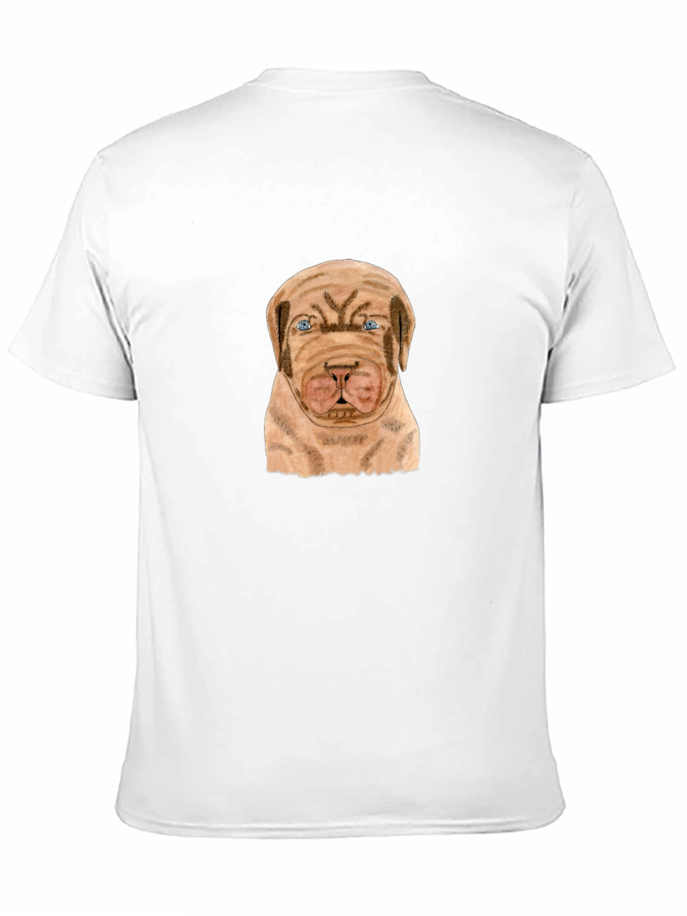 Dog Graphic T-Shirt - Casual Black Tee