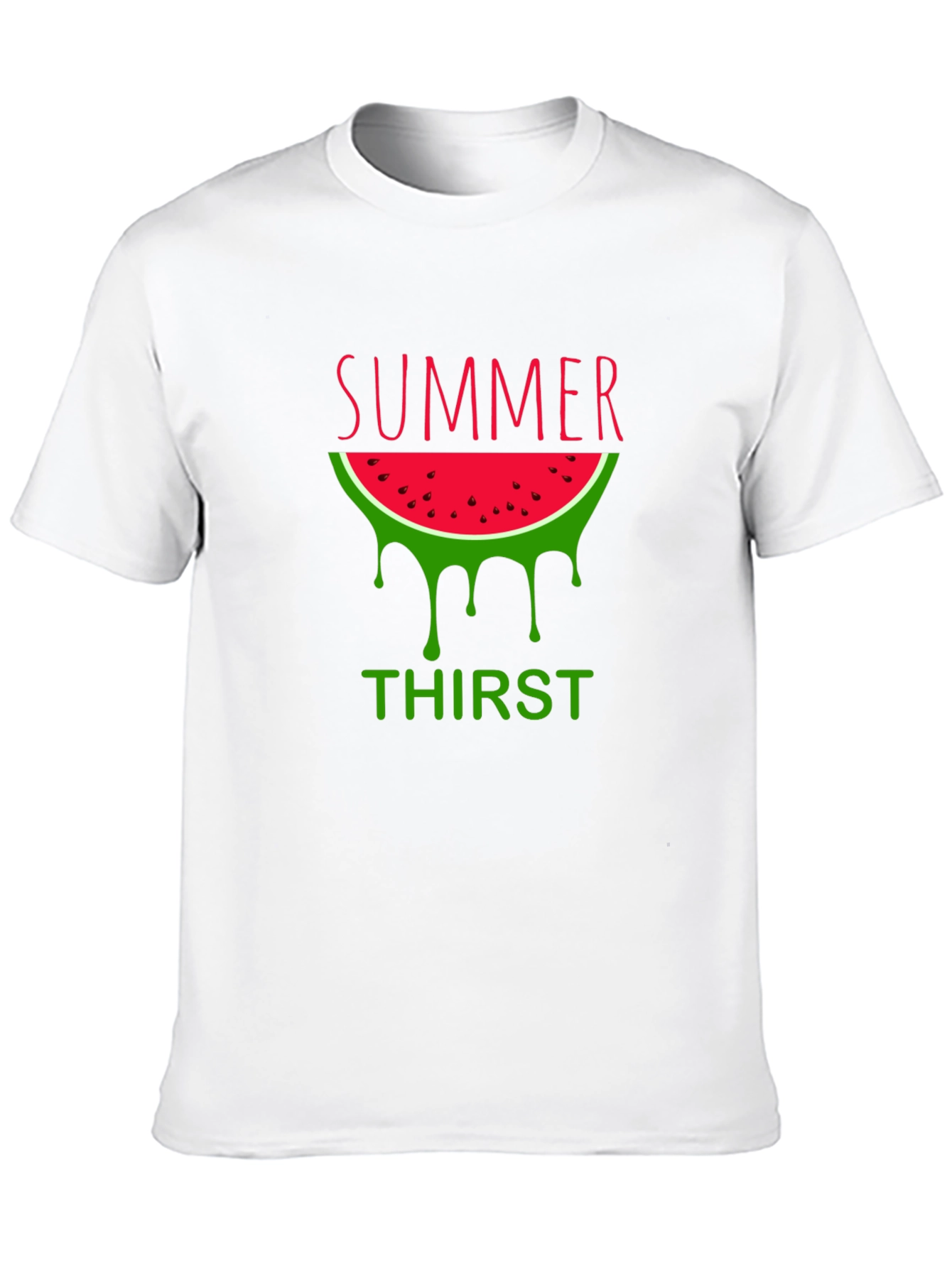 Summer Thirst Watermelon Graphic T-Shirt