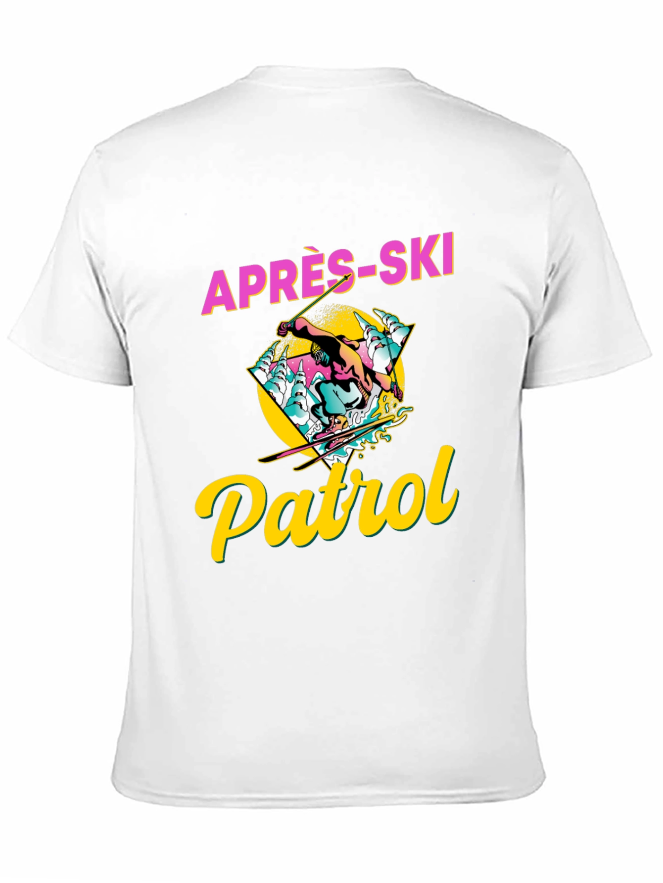 Après-Ski Patrol Graphic Tee - Retro Style