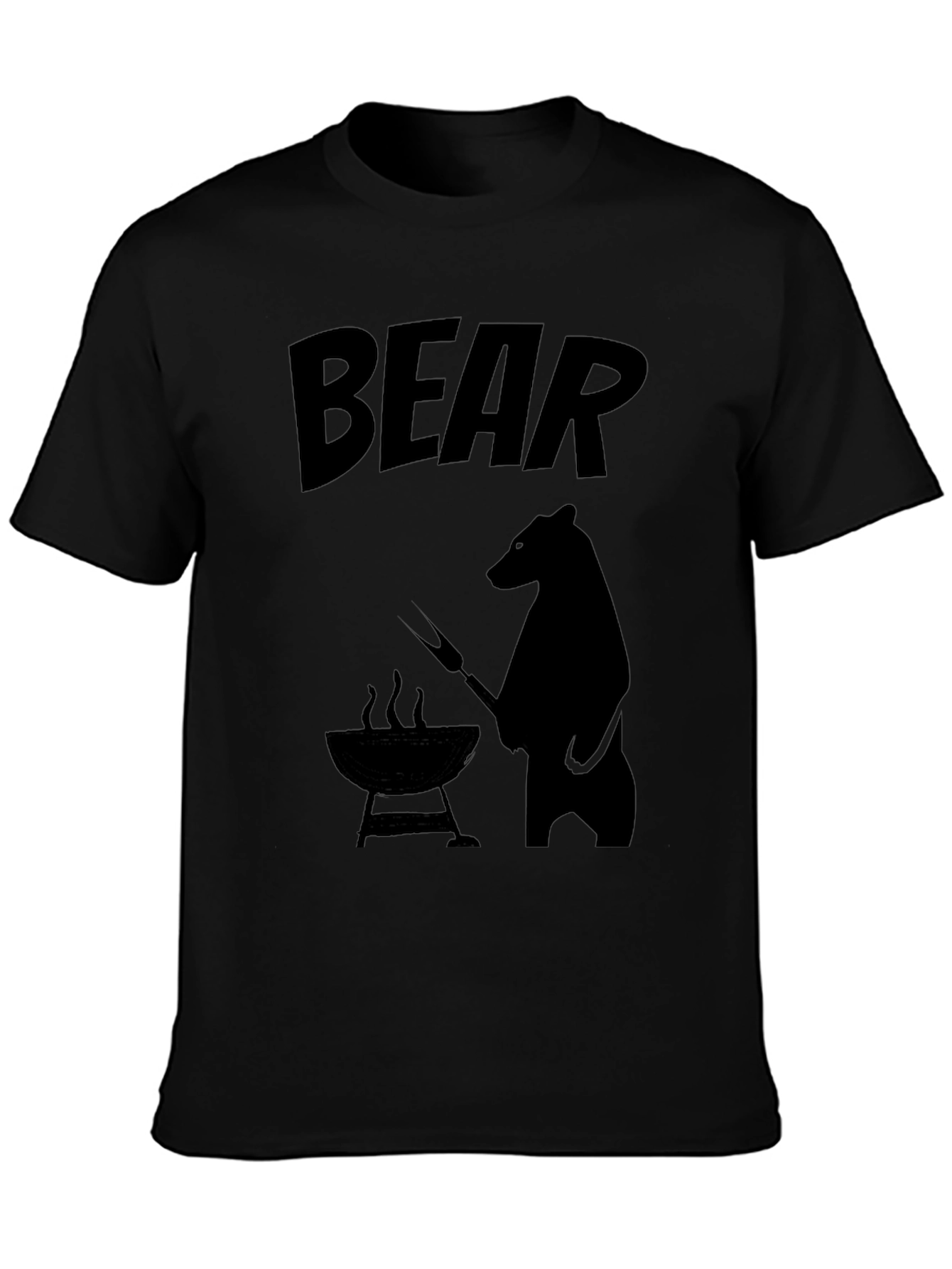 Bear BBQ T-Shirt - Funny Grilling Tee