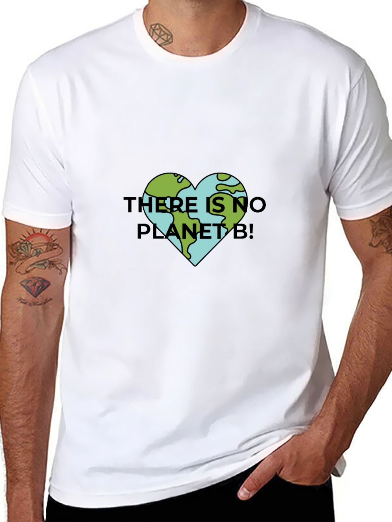 Eco-Friendly There Is No Planet B Graphic Tee