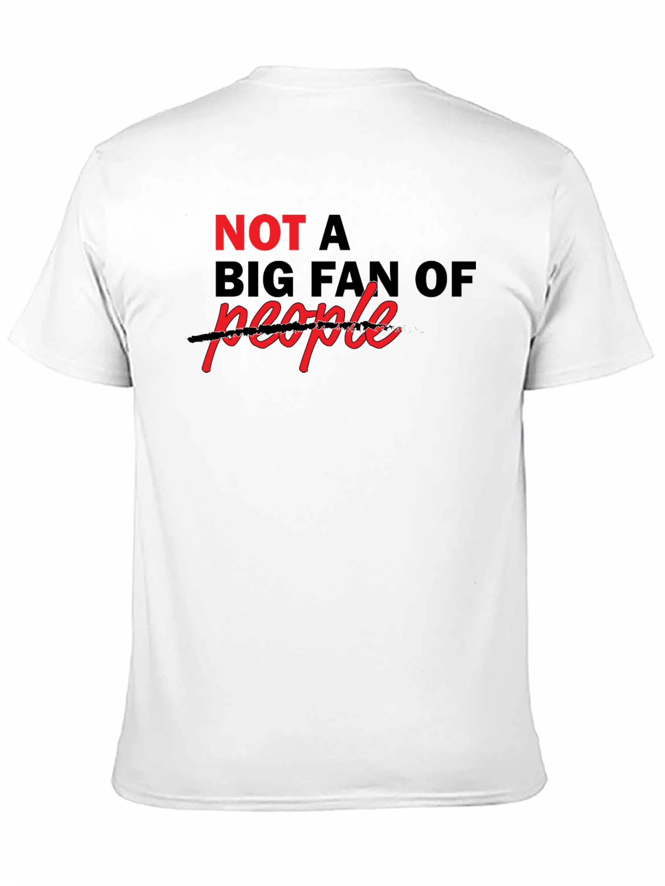 Sarcastic Not a Big Fan Of T-Shirt