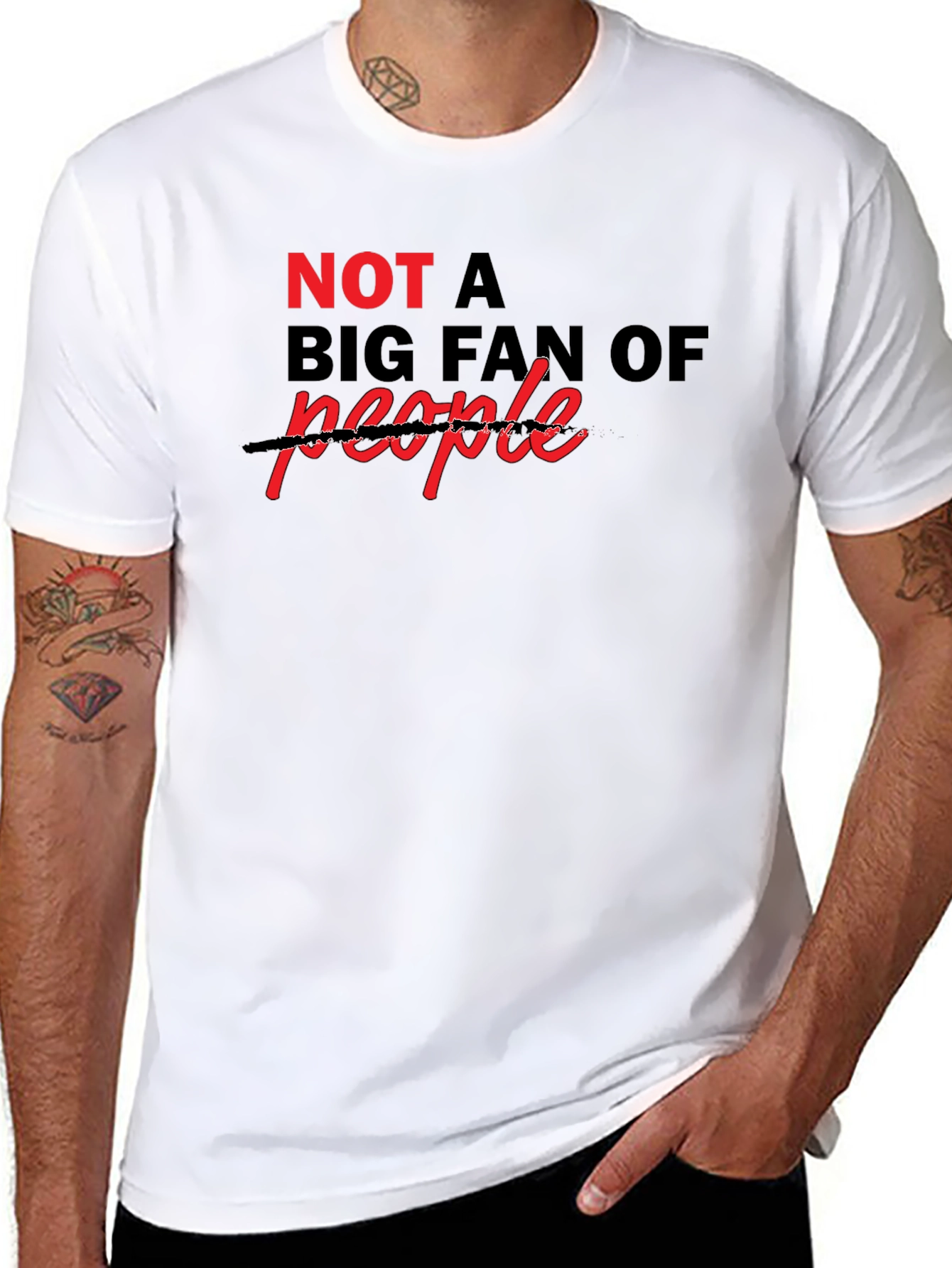 Sarcastic Not a Big Fan Of T-Shirt