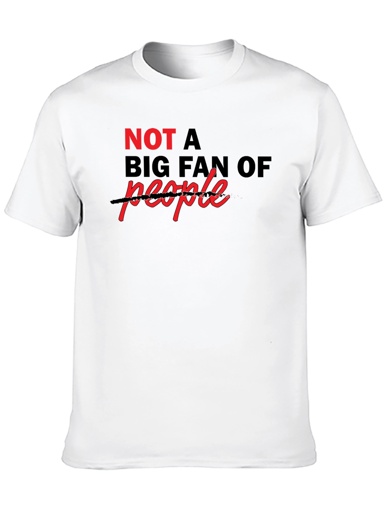 Sarcastic Not a Big Fan Of T-Shirt