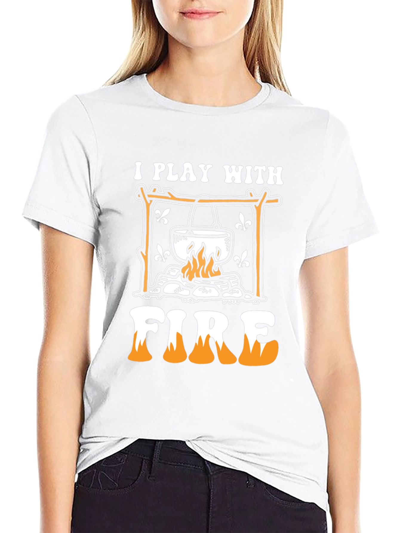 I Play With Fire Campfire T-Shirt