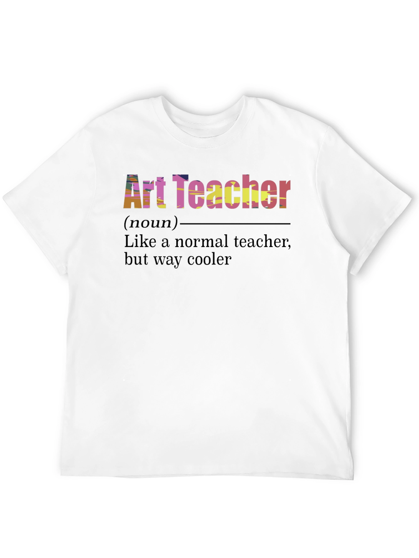 Art Teacher Definition Black T-Shirt
