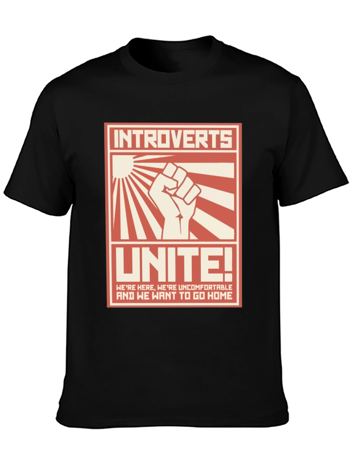 Introverts Unite Graphic T-Shirt