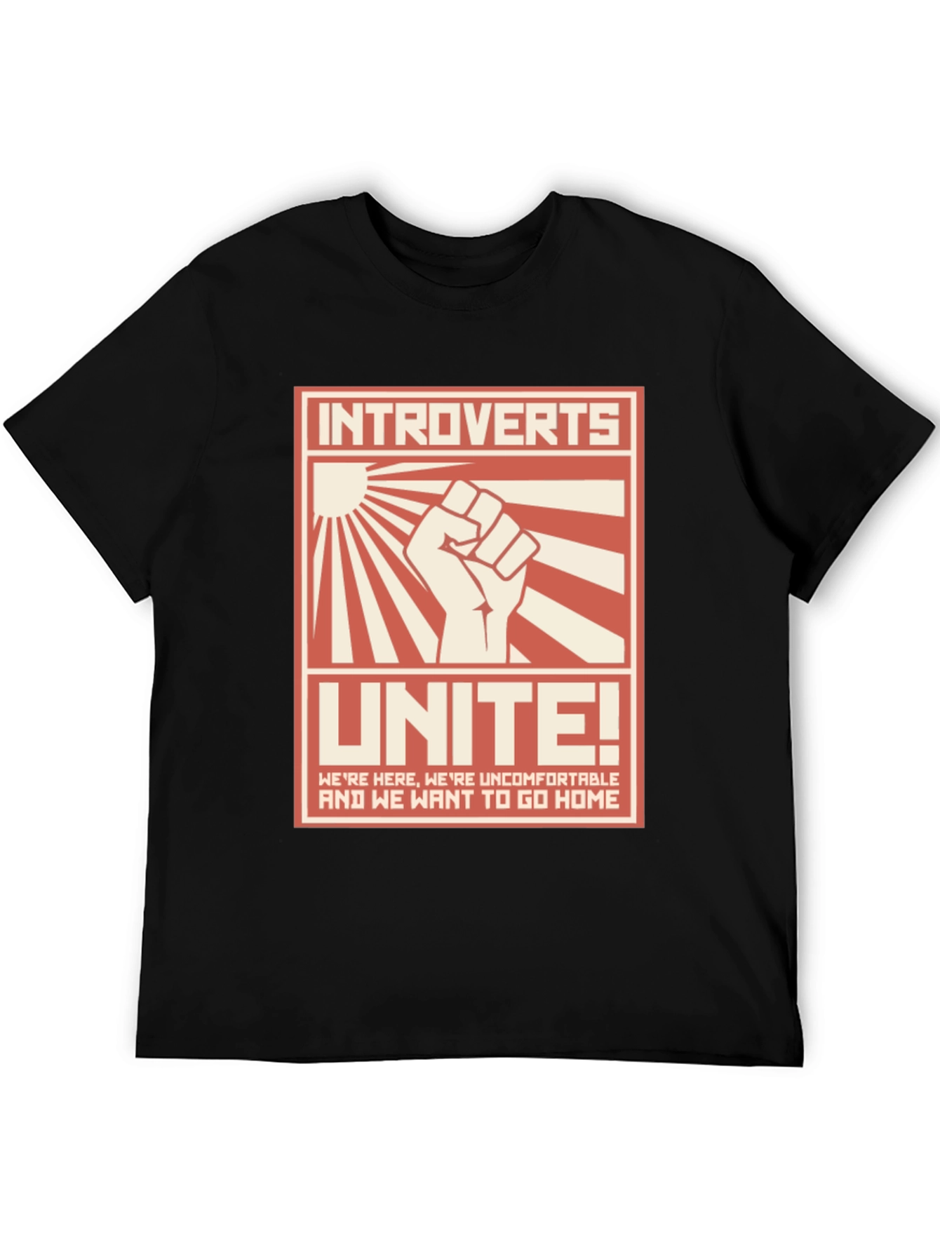 Introverts Unite Graphic T-Shirt