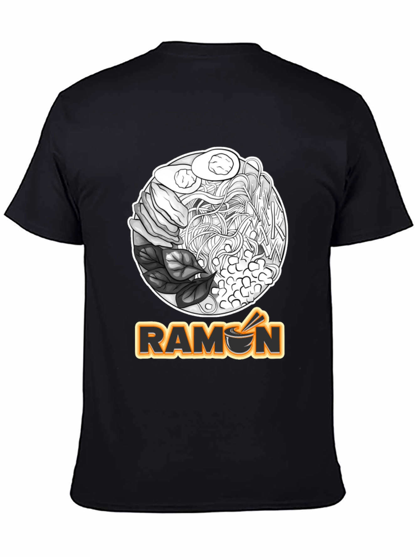 Ramen Graphic Tee - Unique Foodie T-Shirt