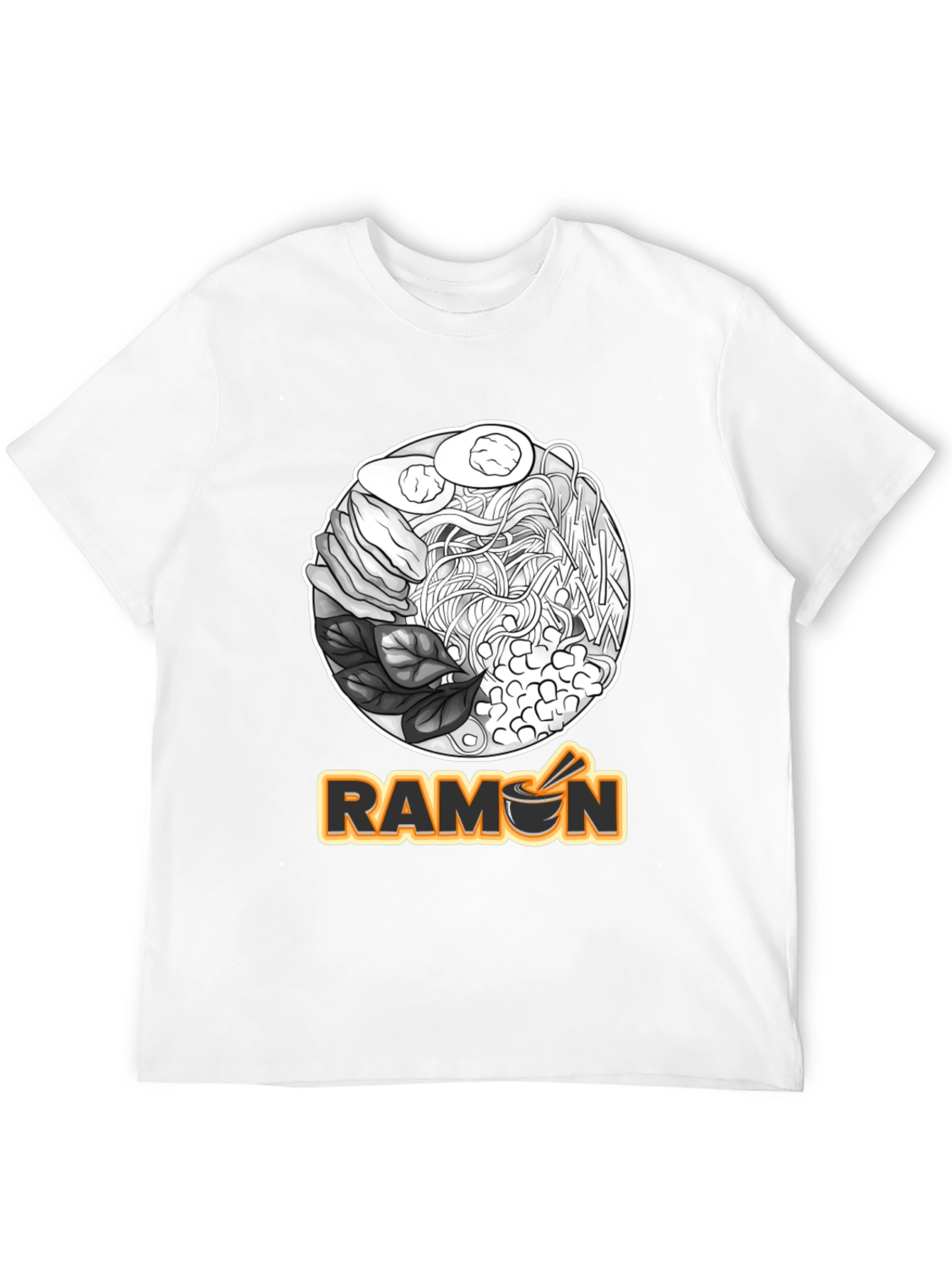 Ramen Graphic Tee - Unique Foodie T-Shirt