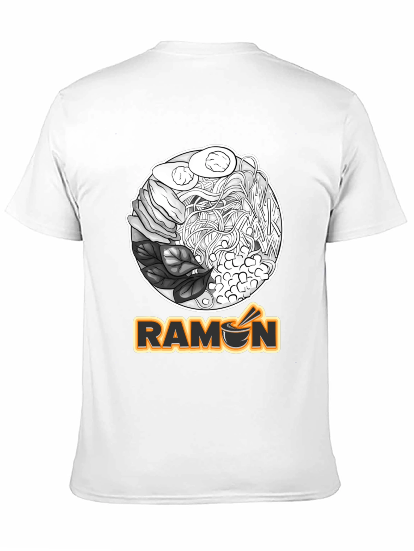 Ramen Graphic Tee - Unique Foodie T-Shirt