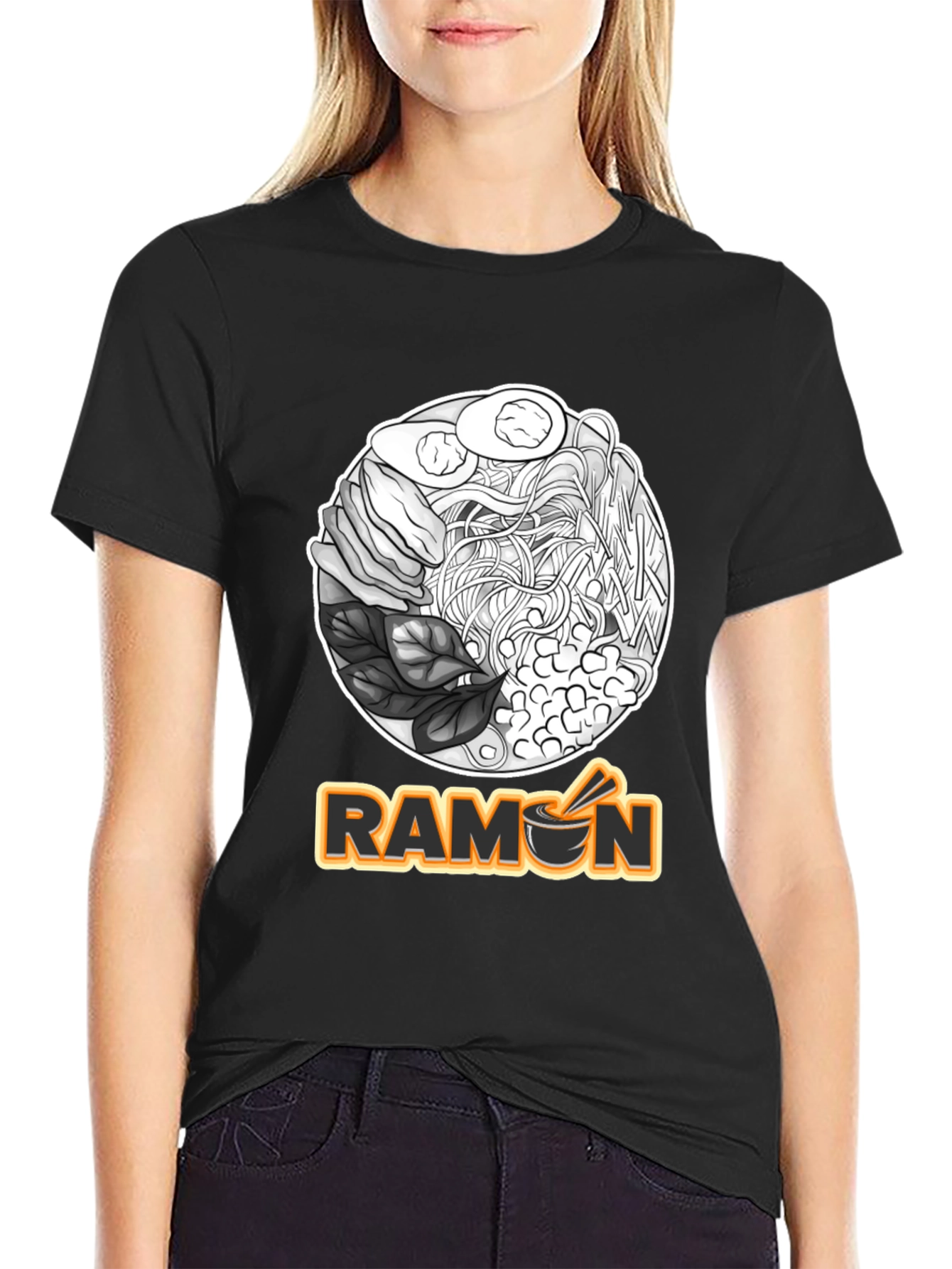 Ramen Graphic Tee - Unique Foodie T-Shirt