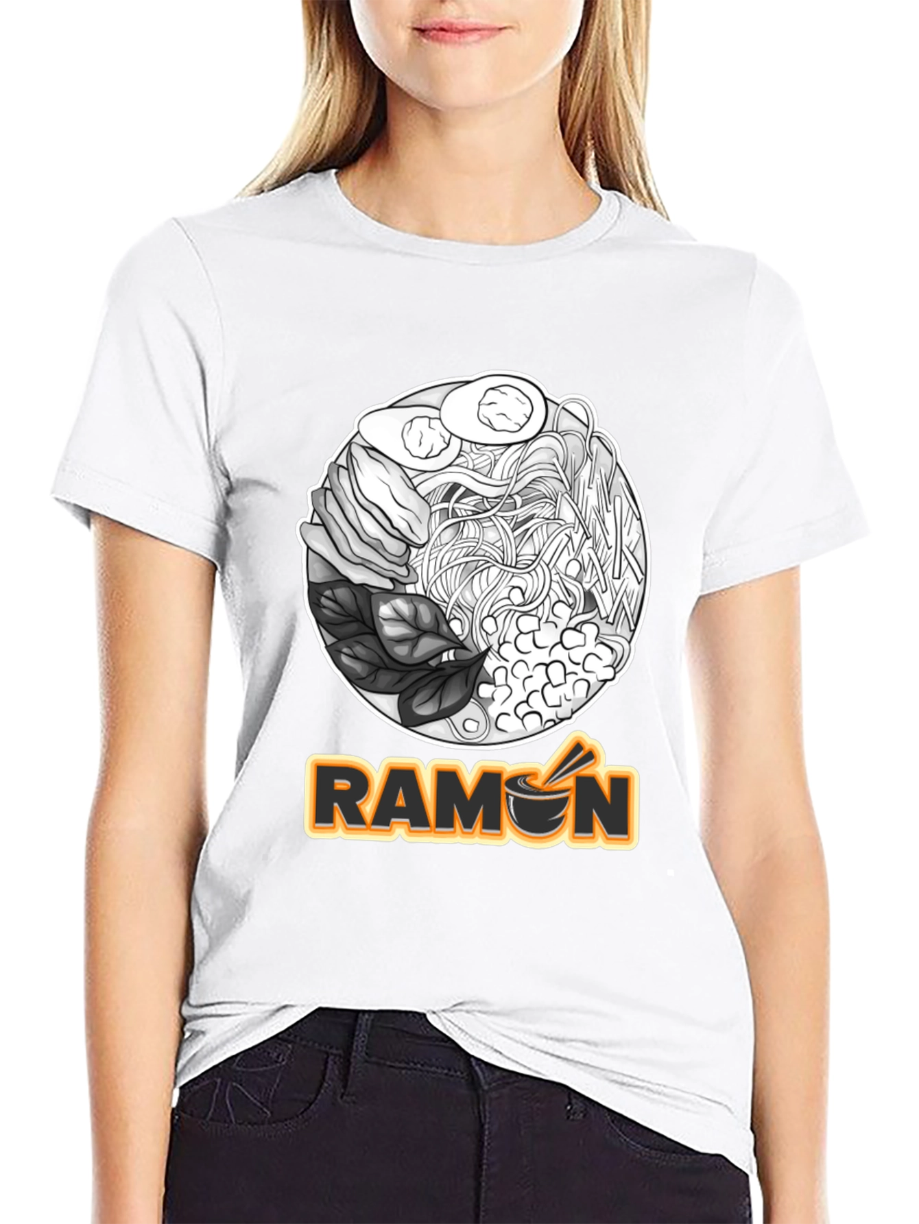 Ramen Graphic Tee - Unique Foodie T-Shirt