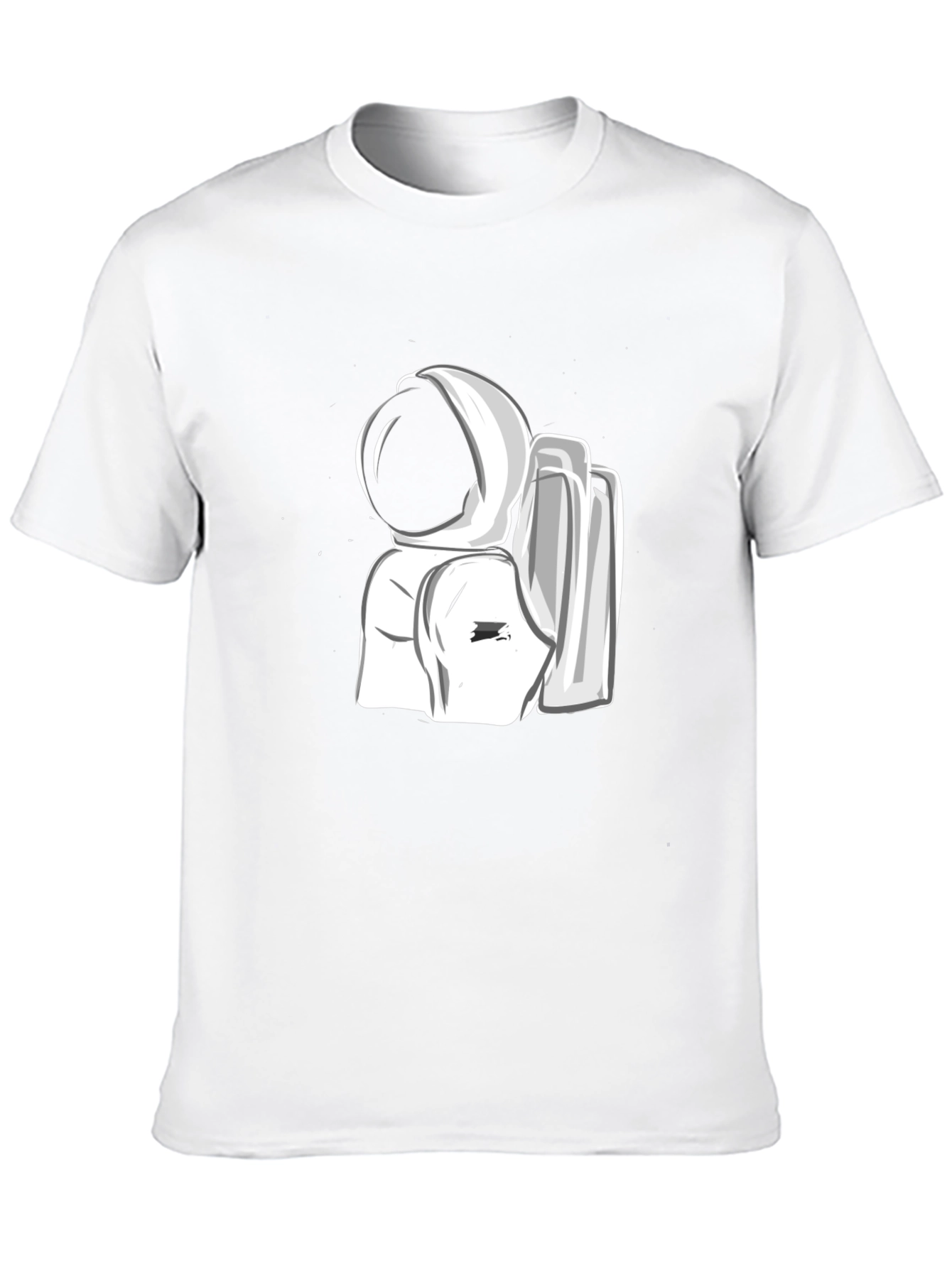 Astronaut Graphic T-Shirt - Space Explorer Tee