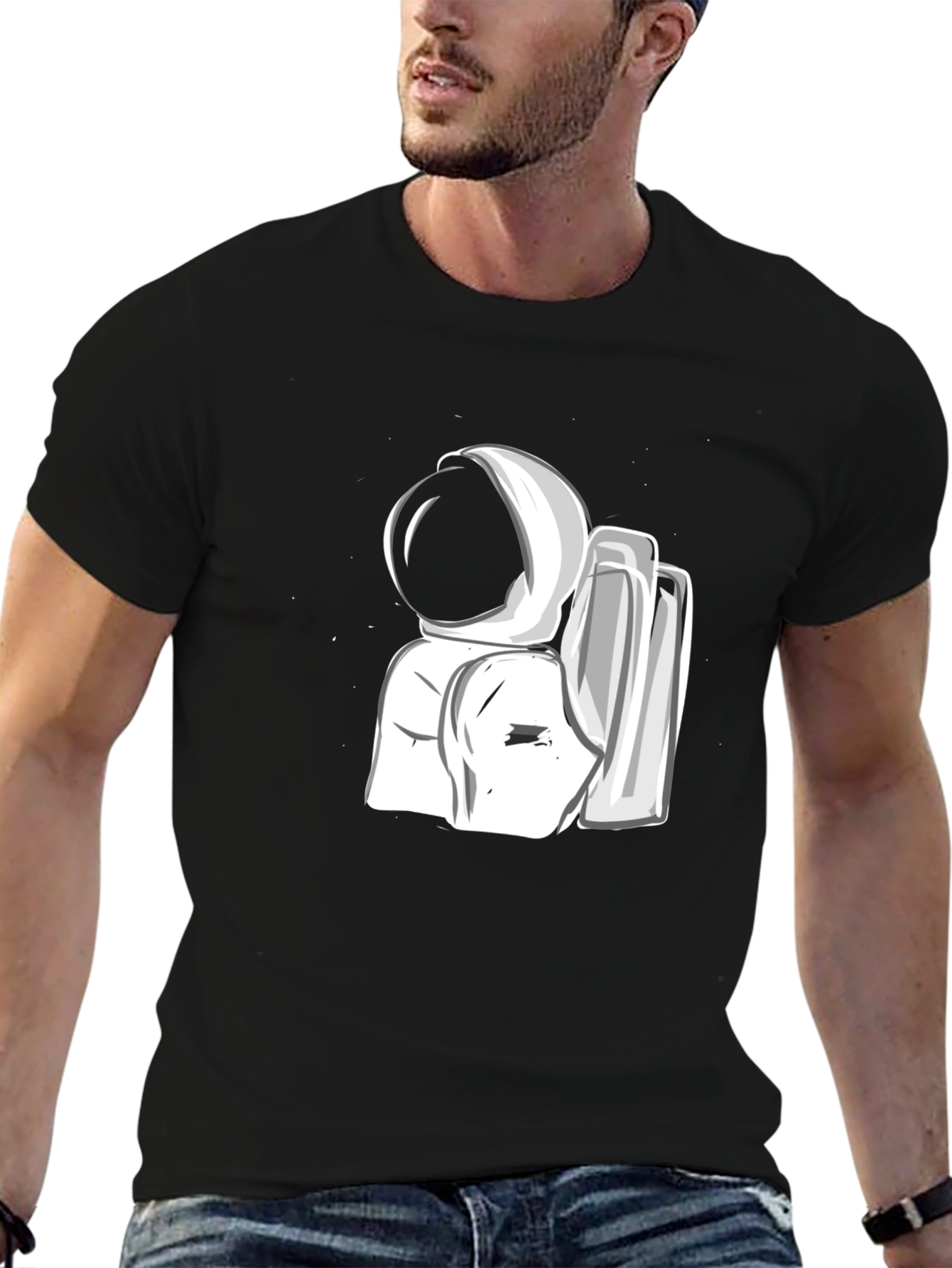 Astronaut Graphic T-Shirt - Space Explorer Tee
