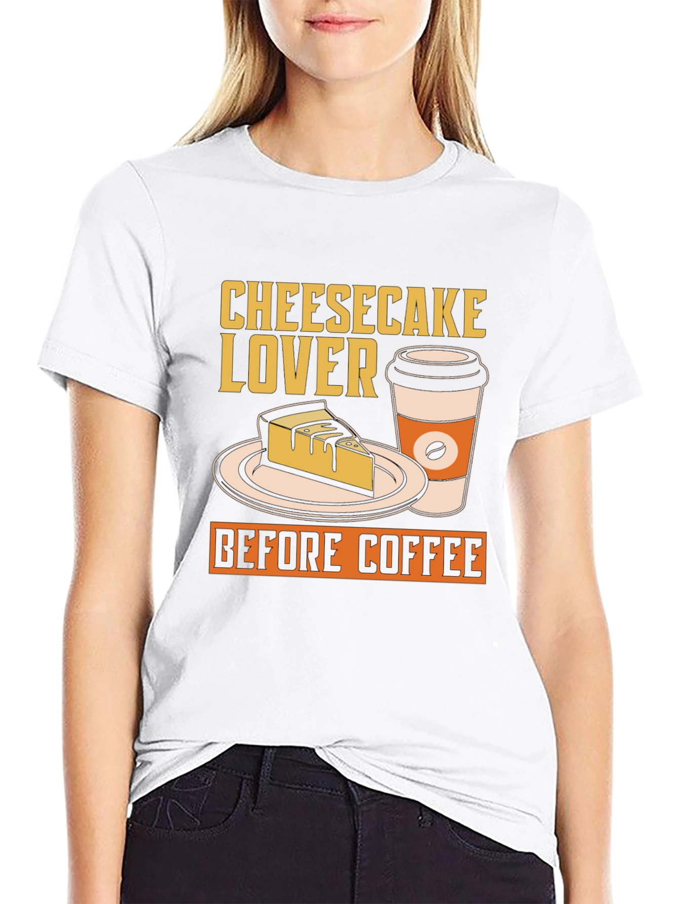 Cheesecake Lover Before Coffee T-Shirt
