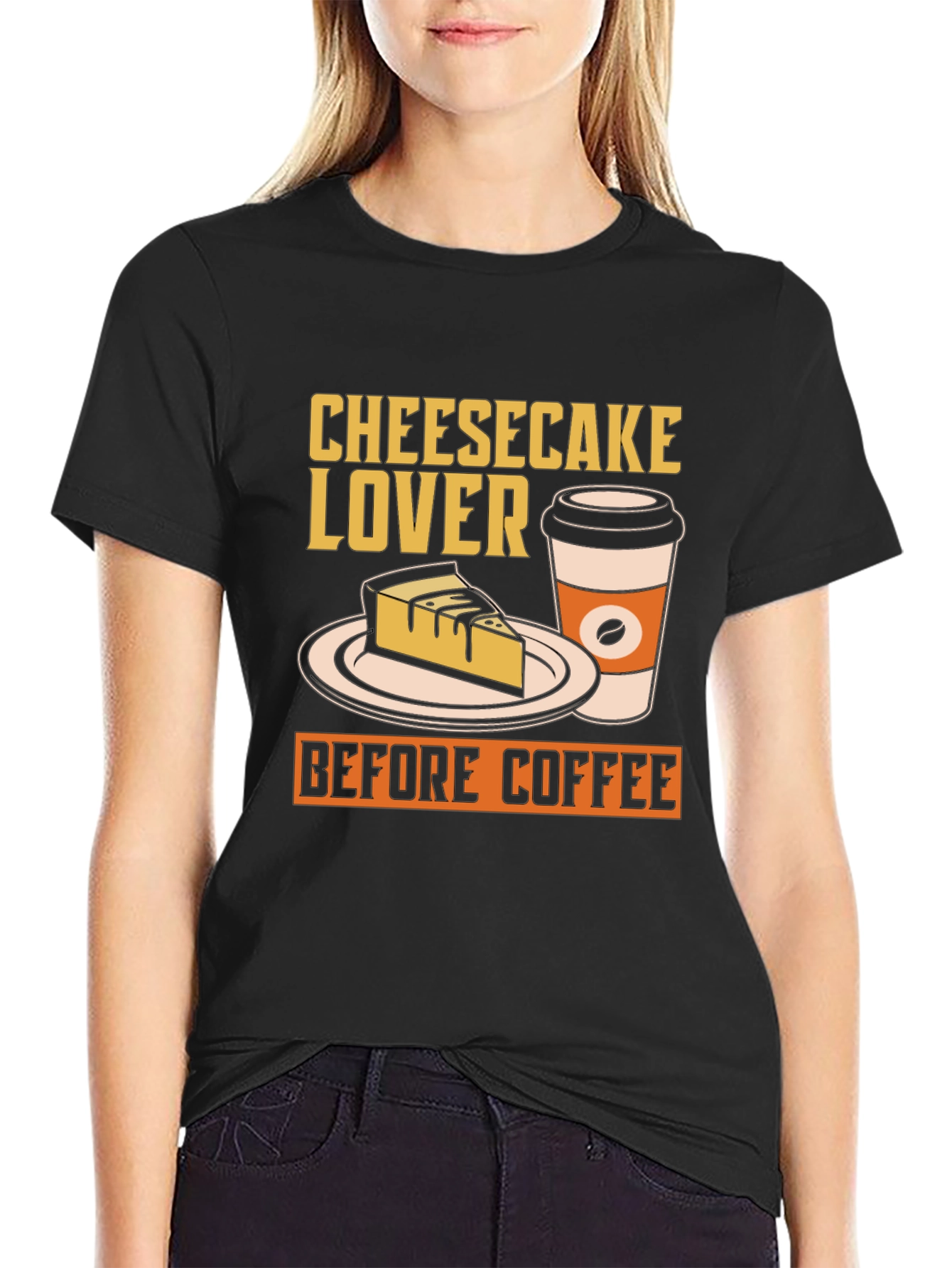 Cheesecake Lover Before Coffee T-Shirt