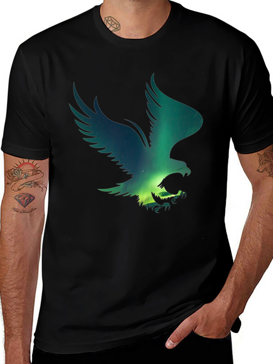 Eagle Aurora Graphic T-Shirt