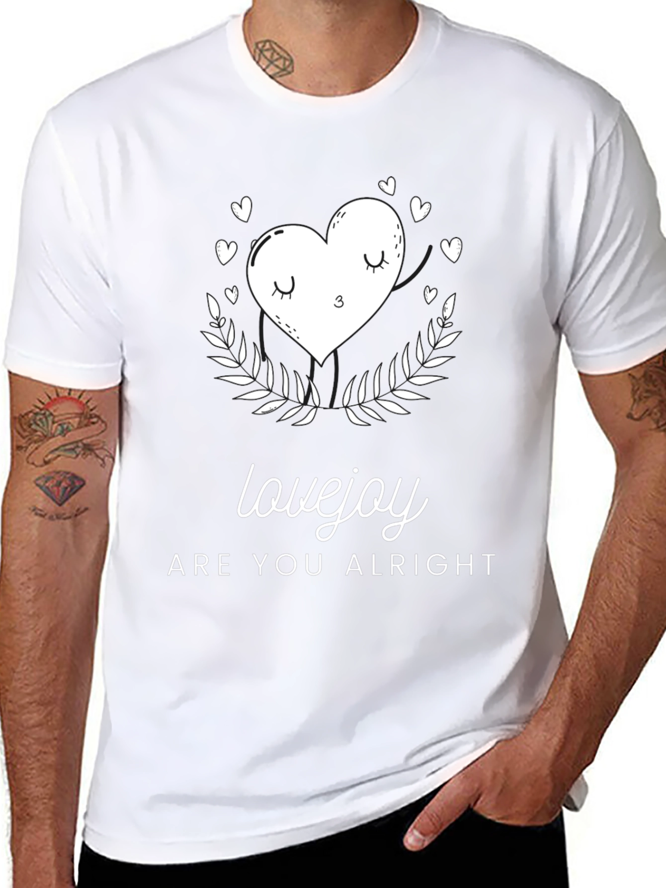 Lovejoy Graphic Tee - Are You Alright T-Shirt