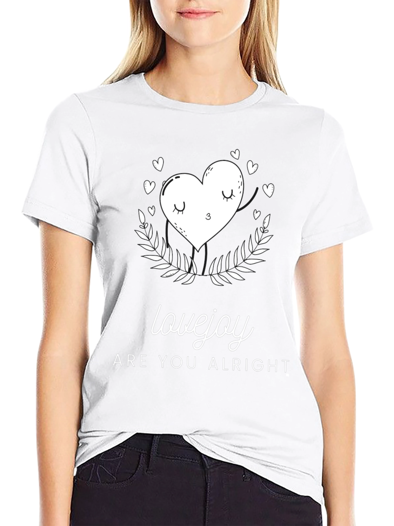 Lovejoy Graphic Tee - Are You Alright T-Shirt