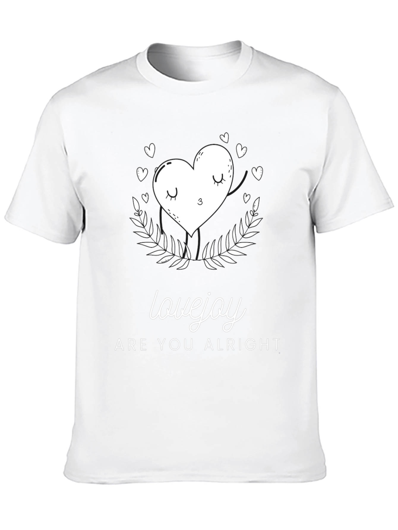 Lovejoy Graphic Tee - Are You Alright T-Shirt