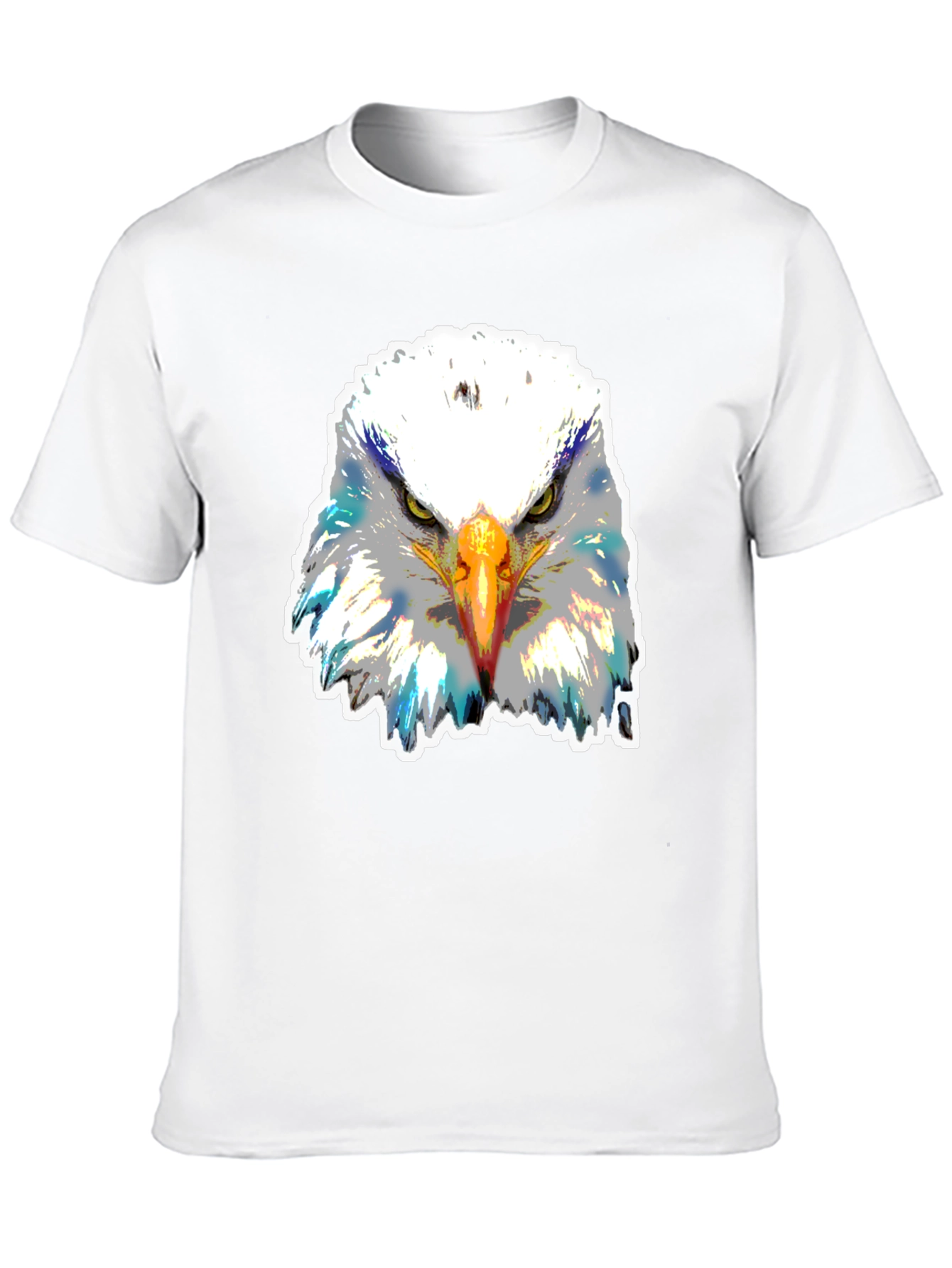 Bald Eagle Graphic T-Shirt - Black