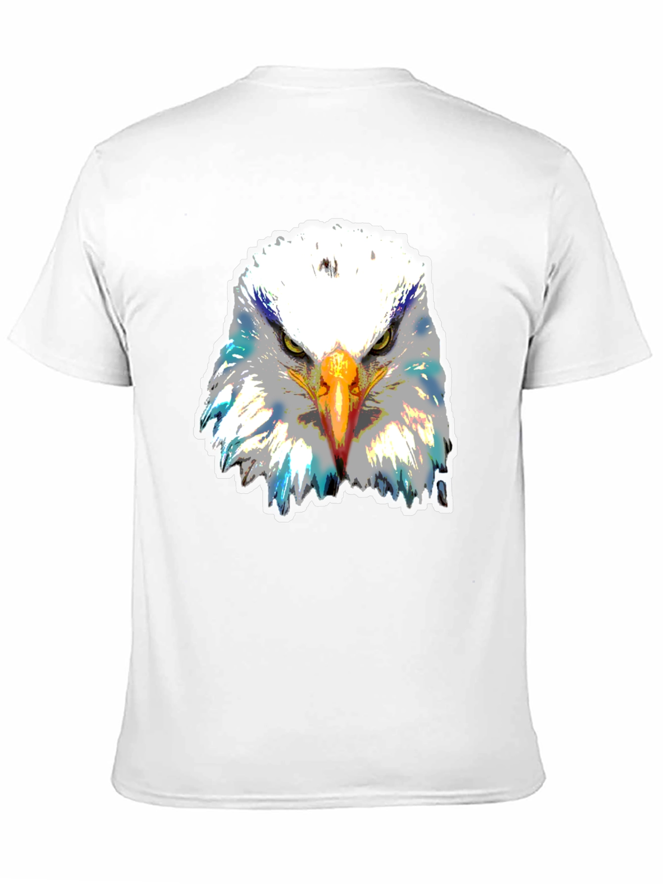 Bald Eagle Graphic T-Shirt - Black