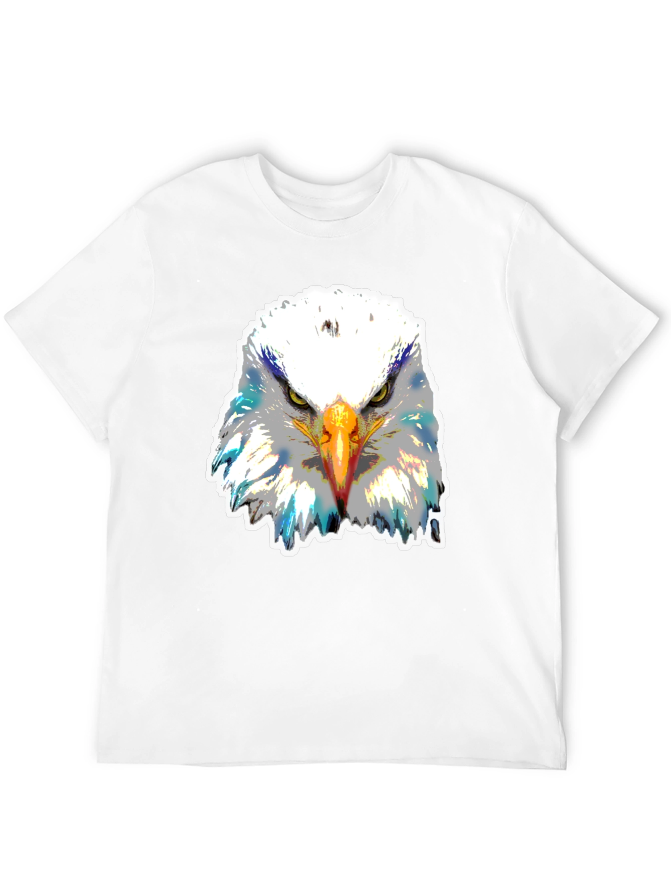 Bald Eagle Graphic T-Shirt - Black