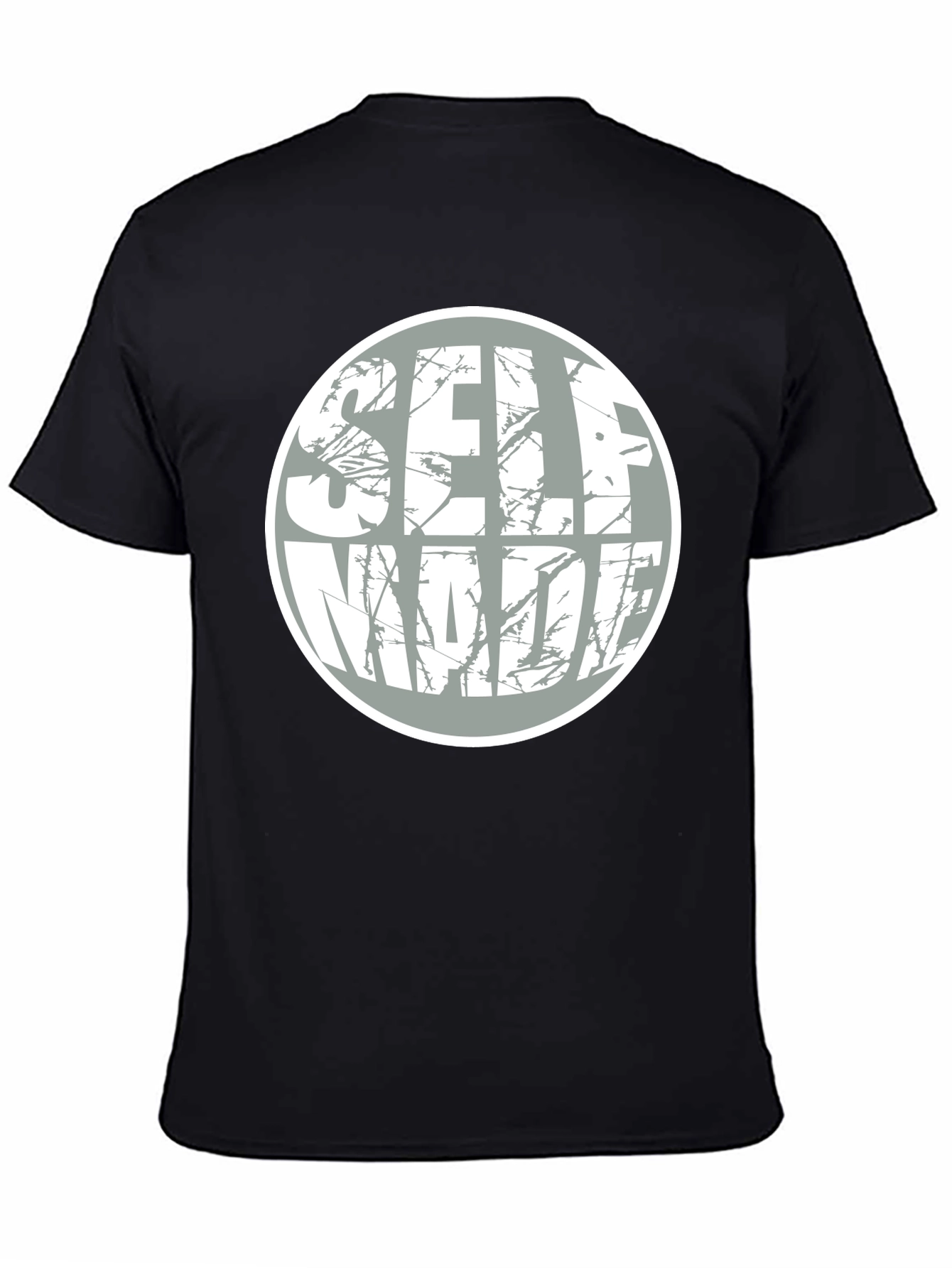 Self Made Graphic Tee - Black